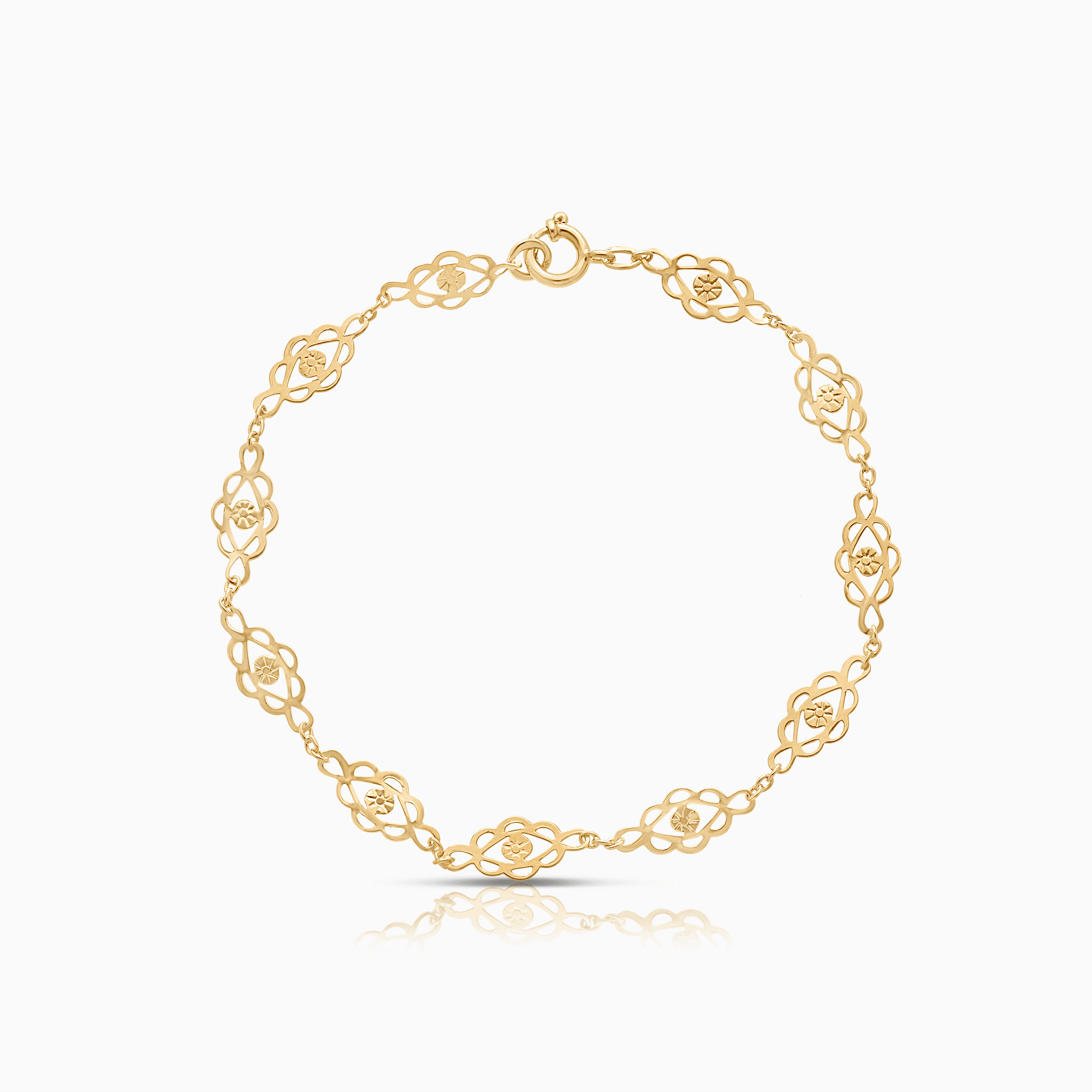 Gold bracelet 2.02g 18K gold