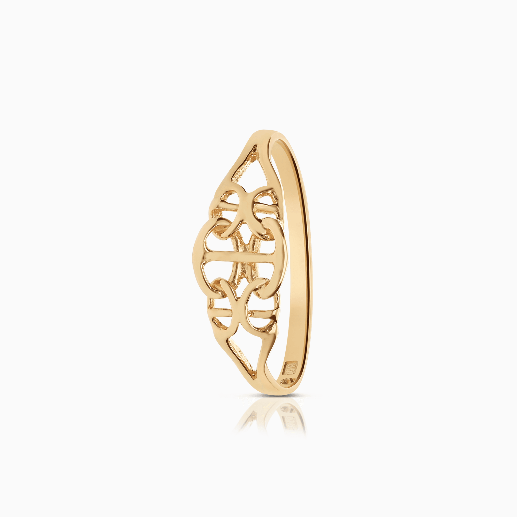 X-länk ring 1,11g 18K guld