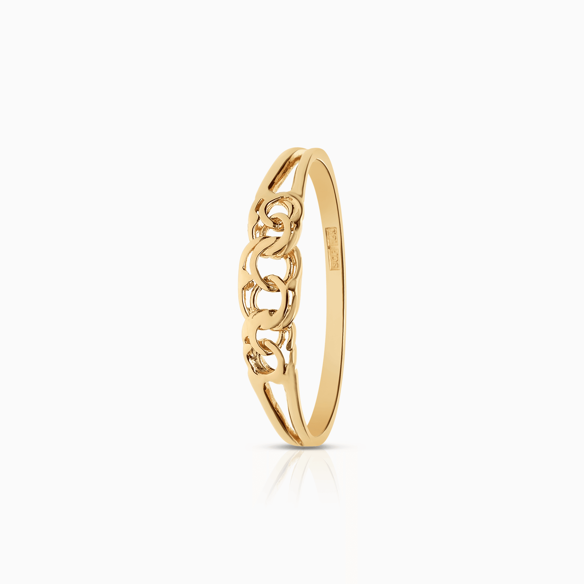 Bismarck ring 1,11g 18K guld