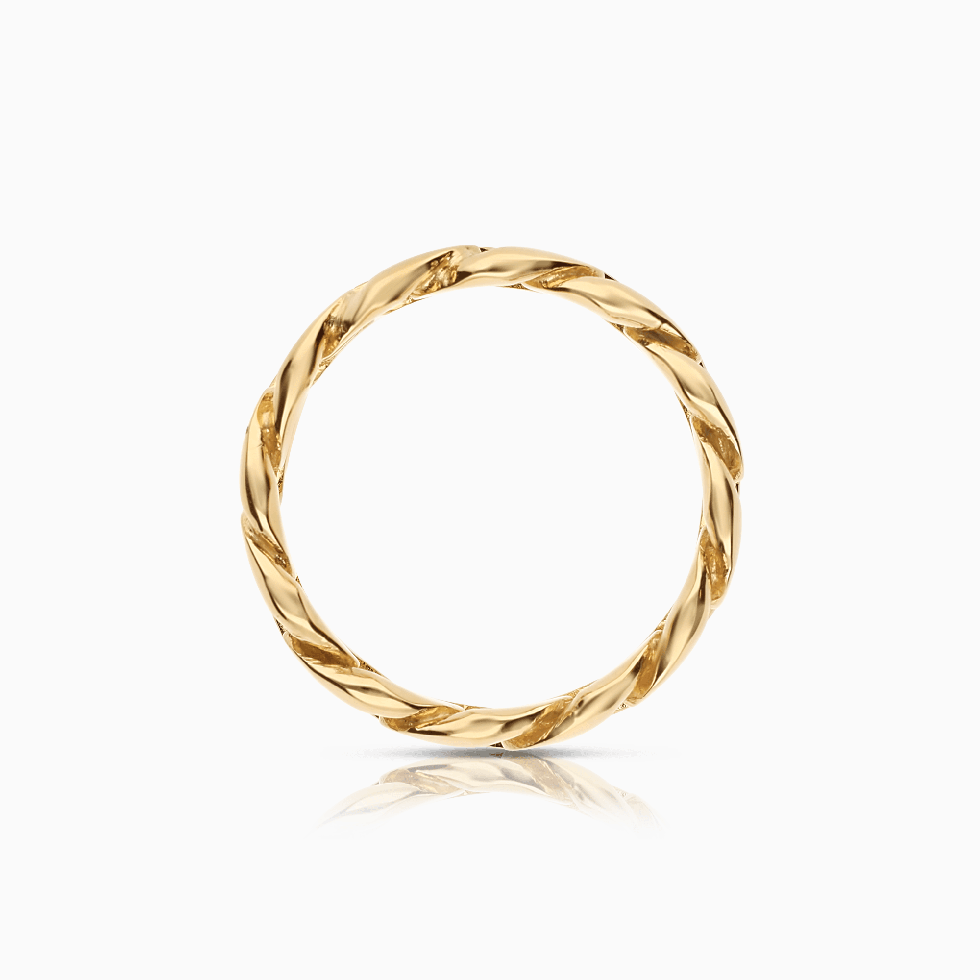 Curb Ring 8.45g 18K Gold