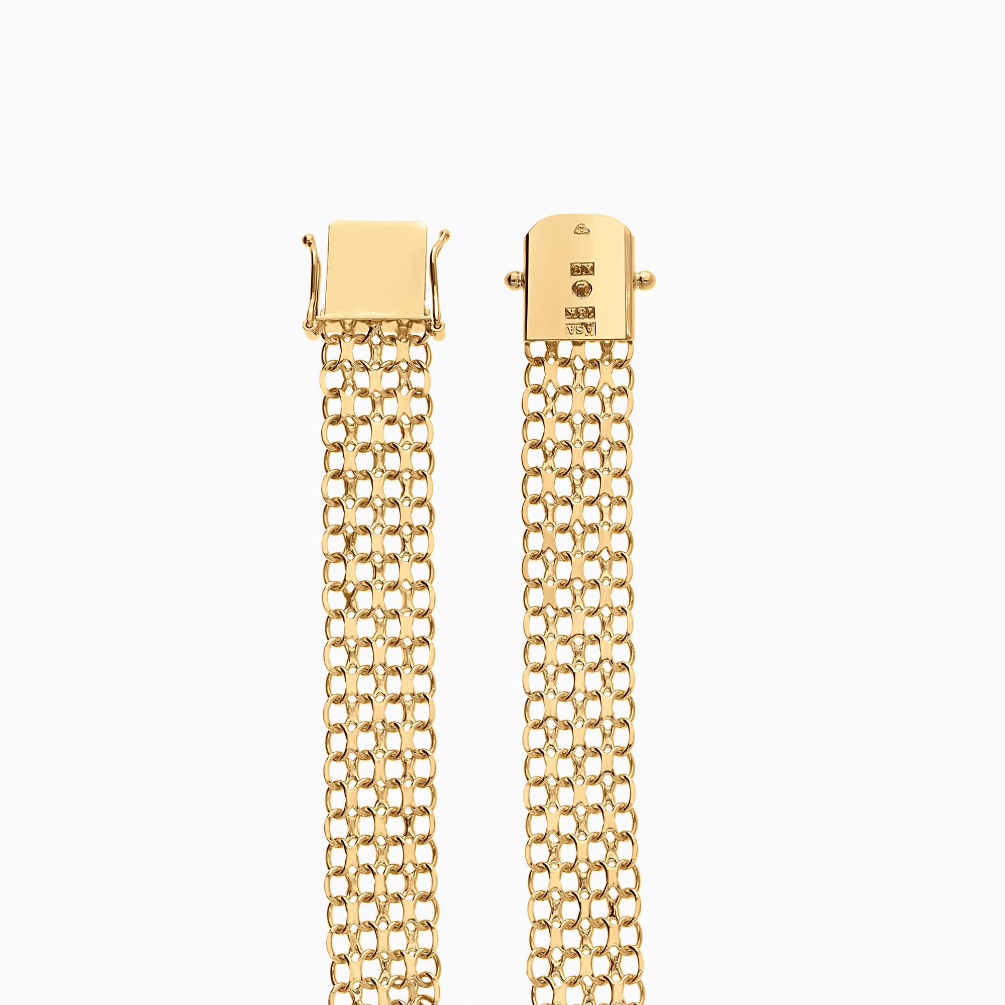 X-link bracelet 12.17g 18K gold