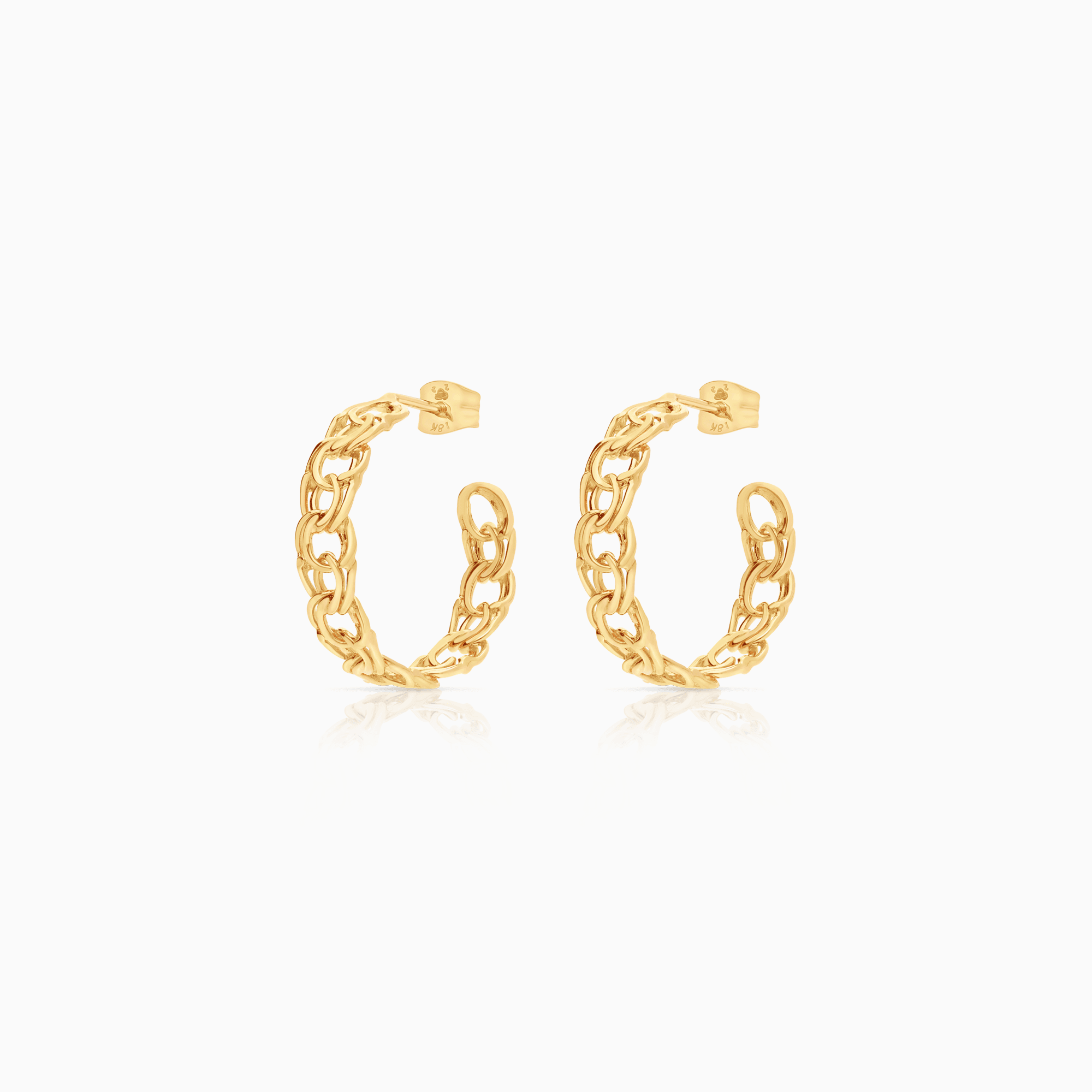Bismarck earrings 3.32g 18K gold