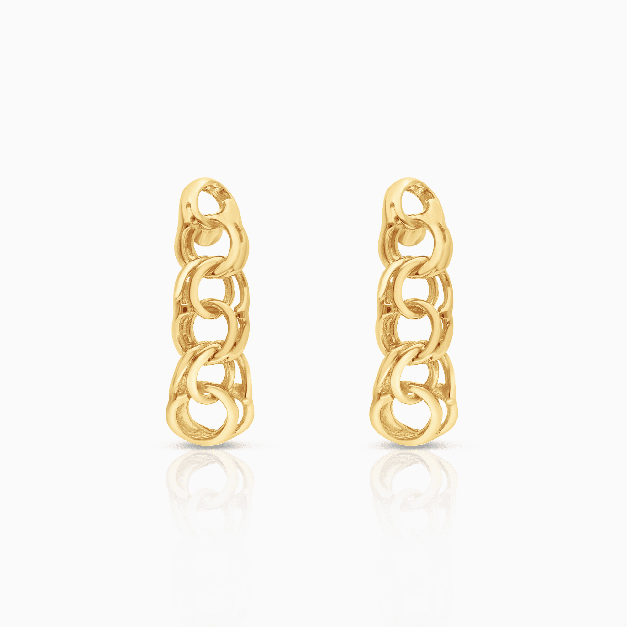 Bismarck earrings 1.00g 18K gold