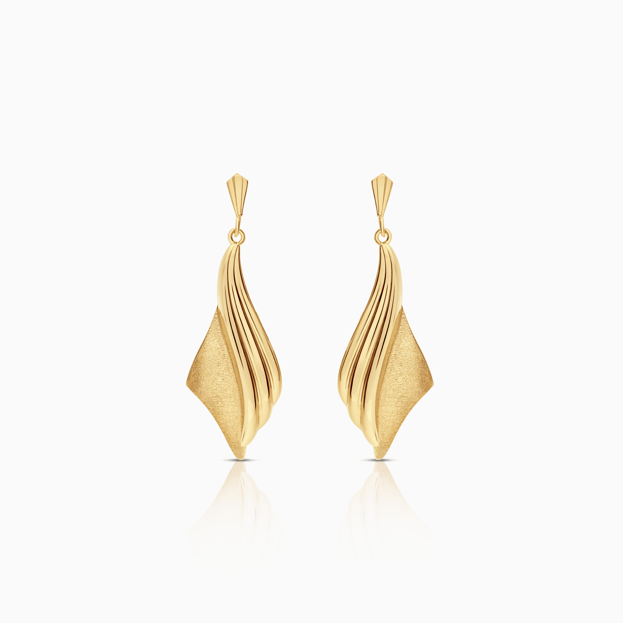 Gold earrings 3.60g 18K gold