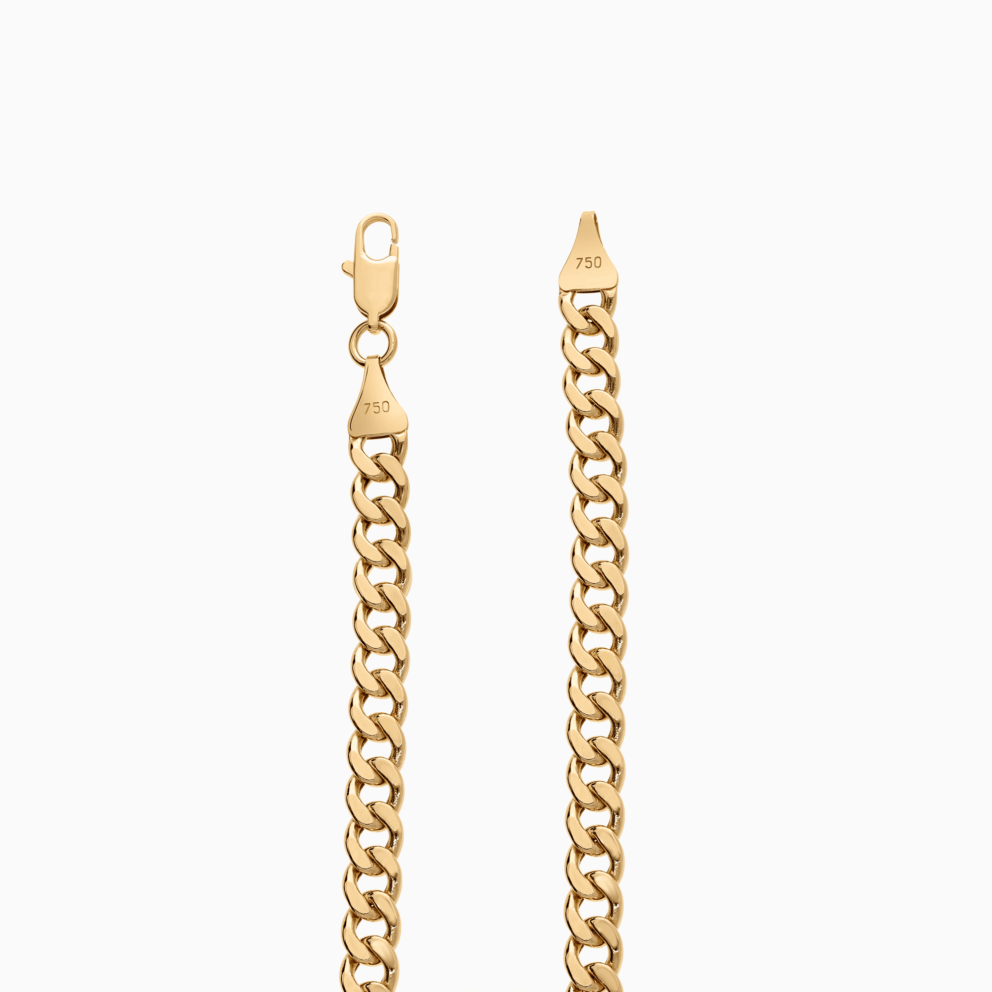 Curb bracelet 9.20g 18K gold