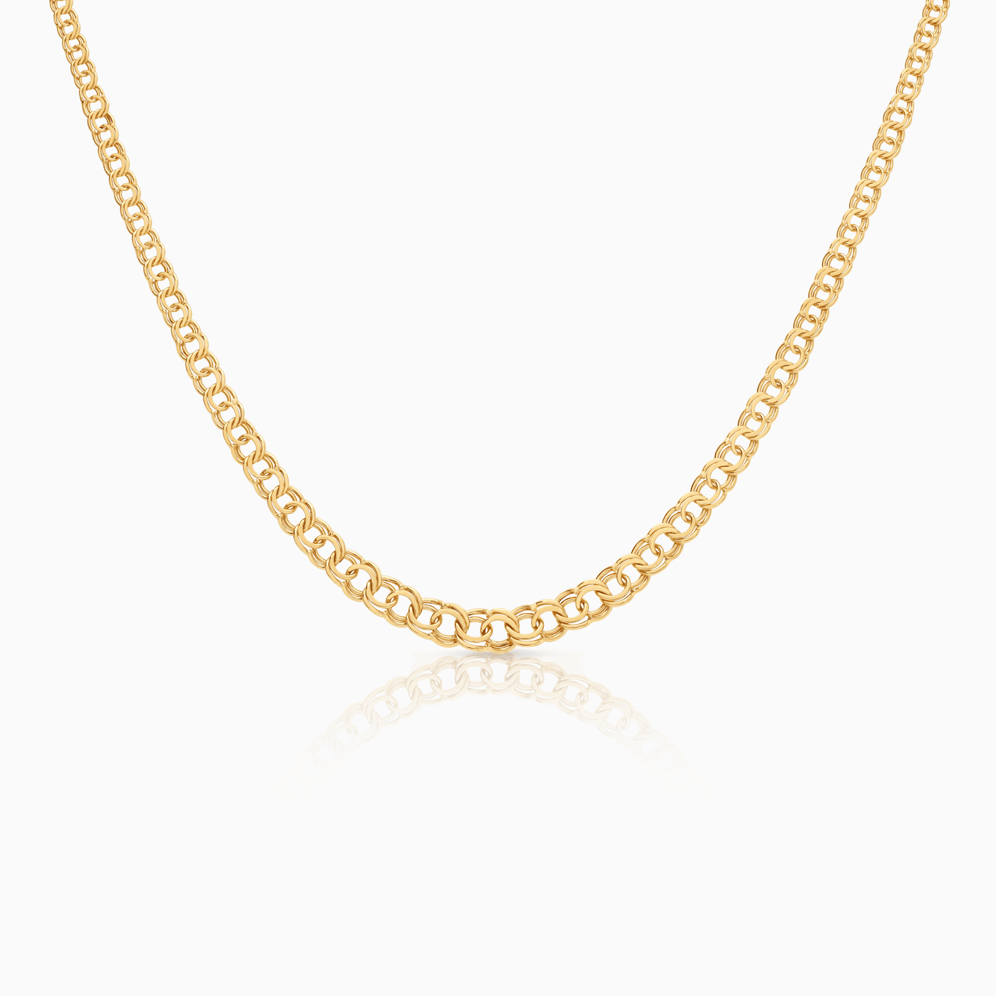 Bismarck necklace 15.16g 18K gold