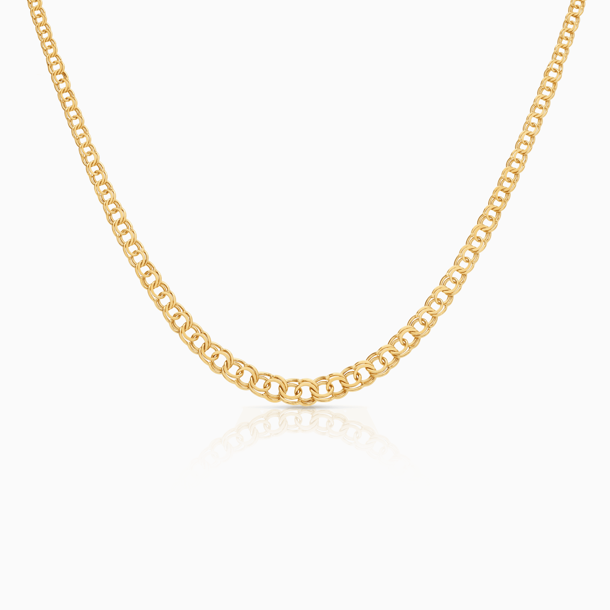 Bismarck necklace 9.66g 18K gold