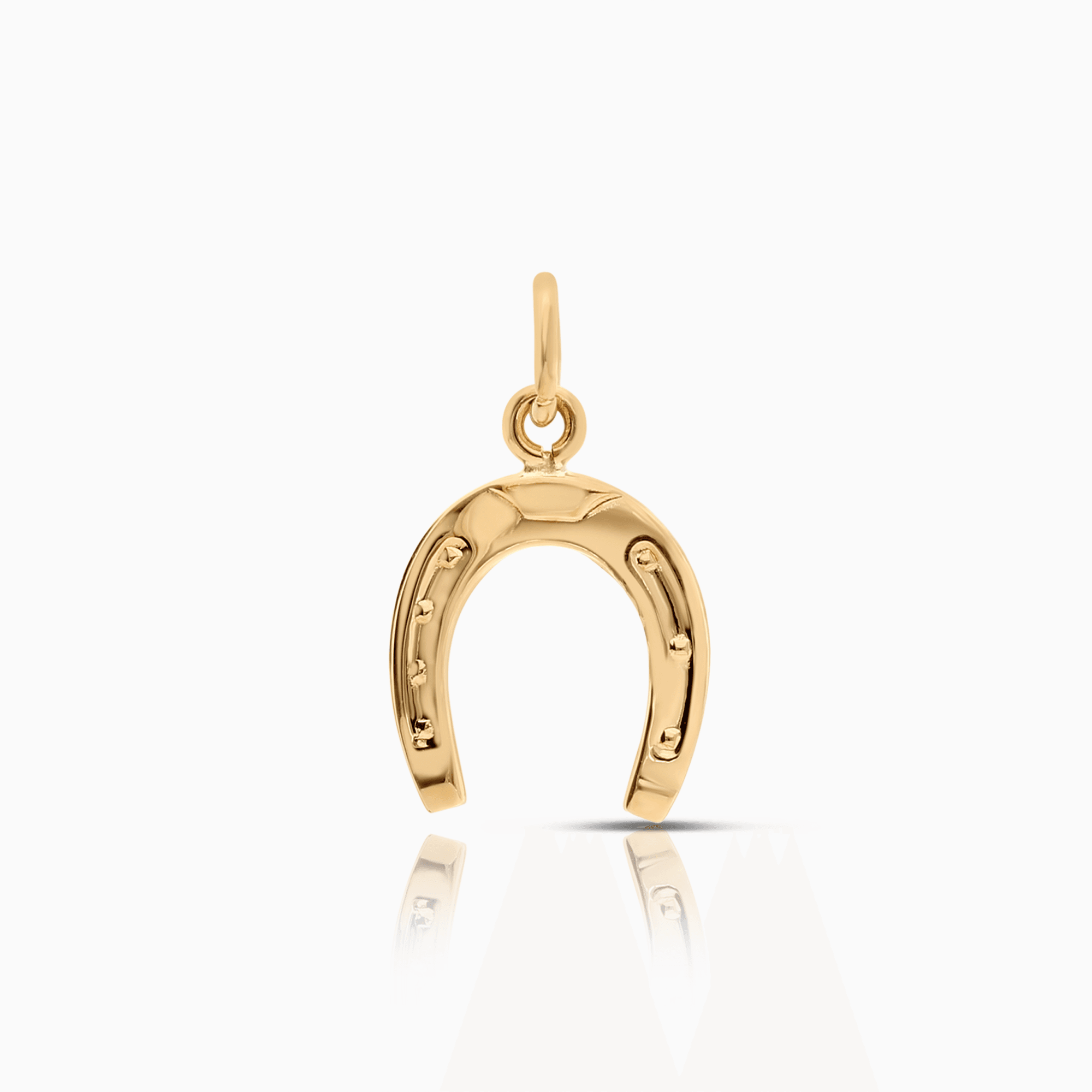 Horseshoe pendant 0.64g 18K gold