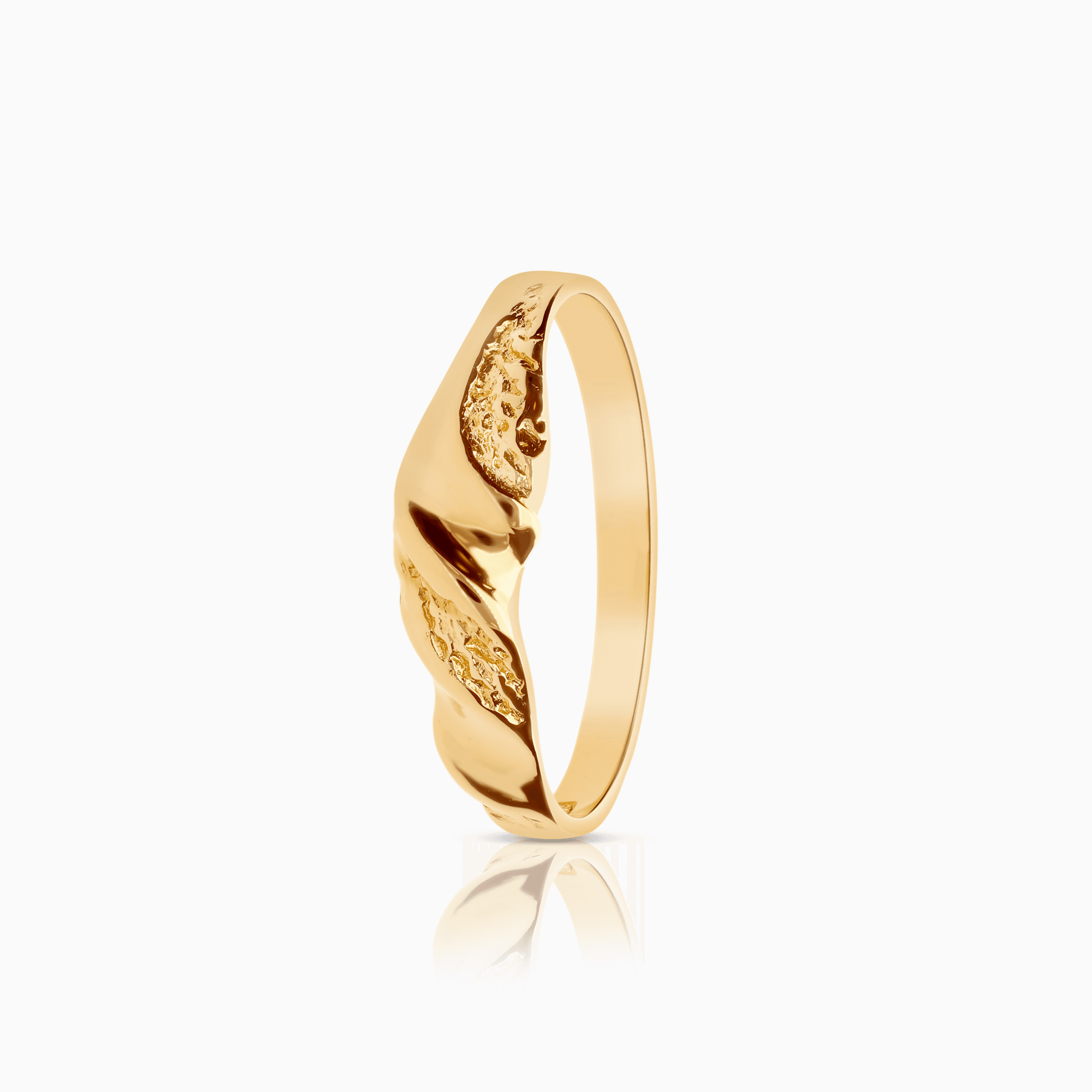 Guldring 2,50g 18K guld