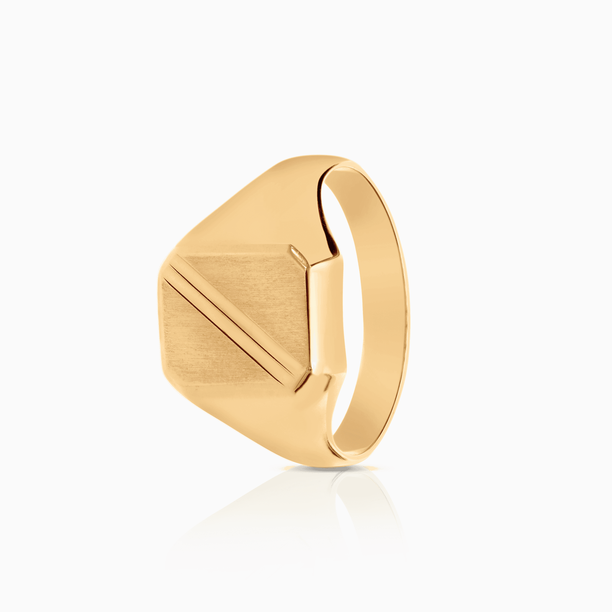 Signet ring 4.05g 18K gold