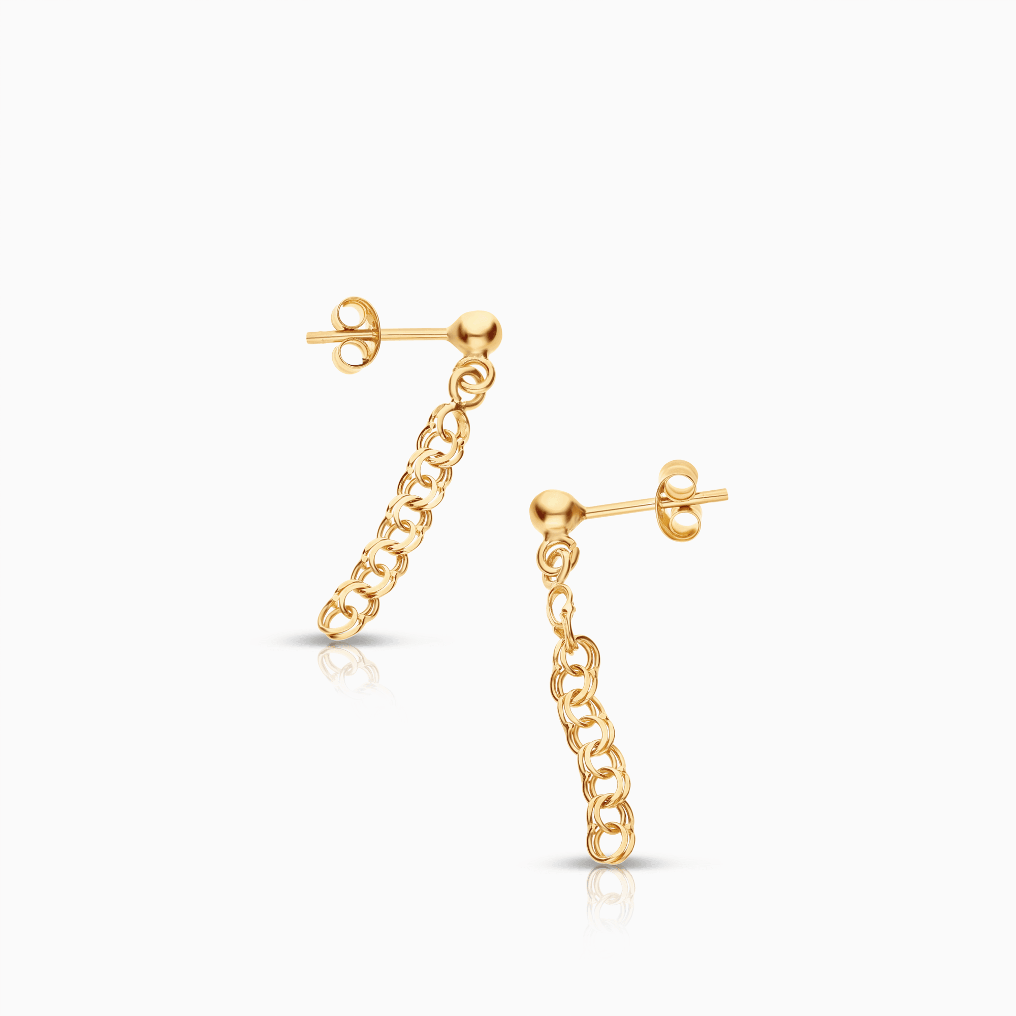 Bismarck earrings 1.08g 18K gold