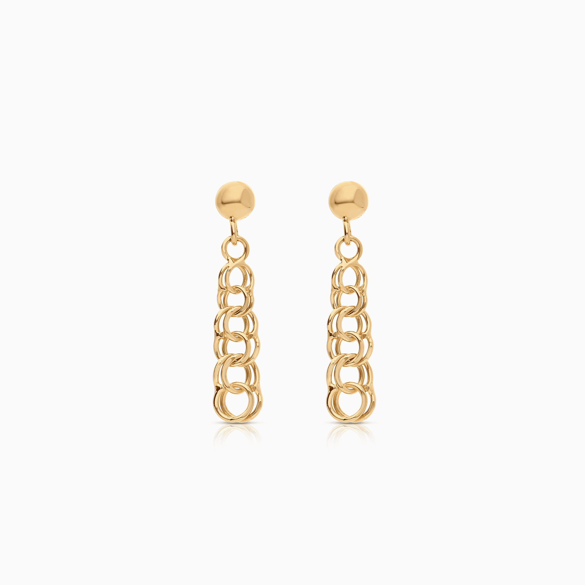Bismarck earrings 1.83g 18K gold