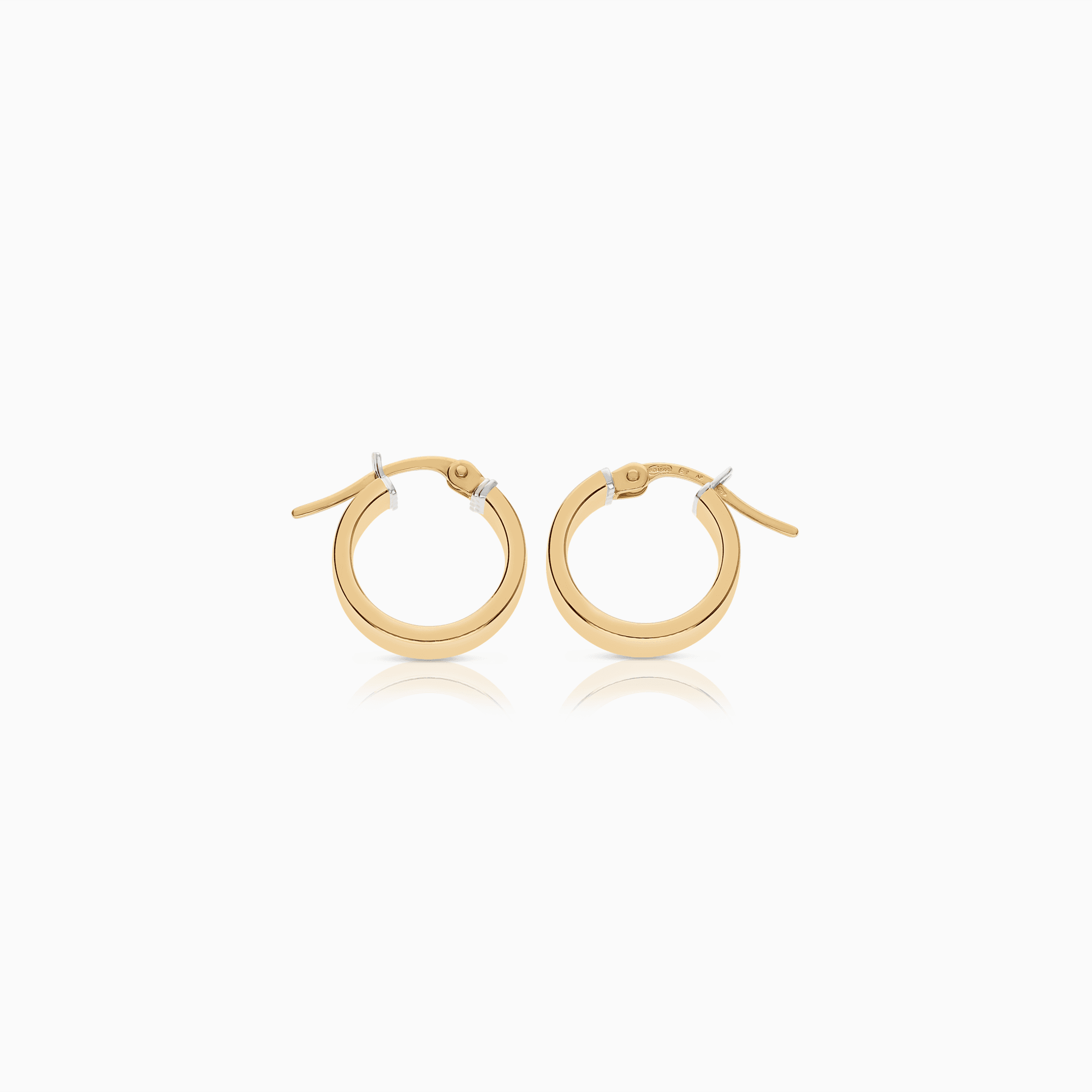 Gold hoop earrings 2.07g 18K gold