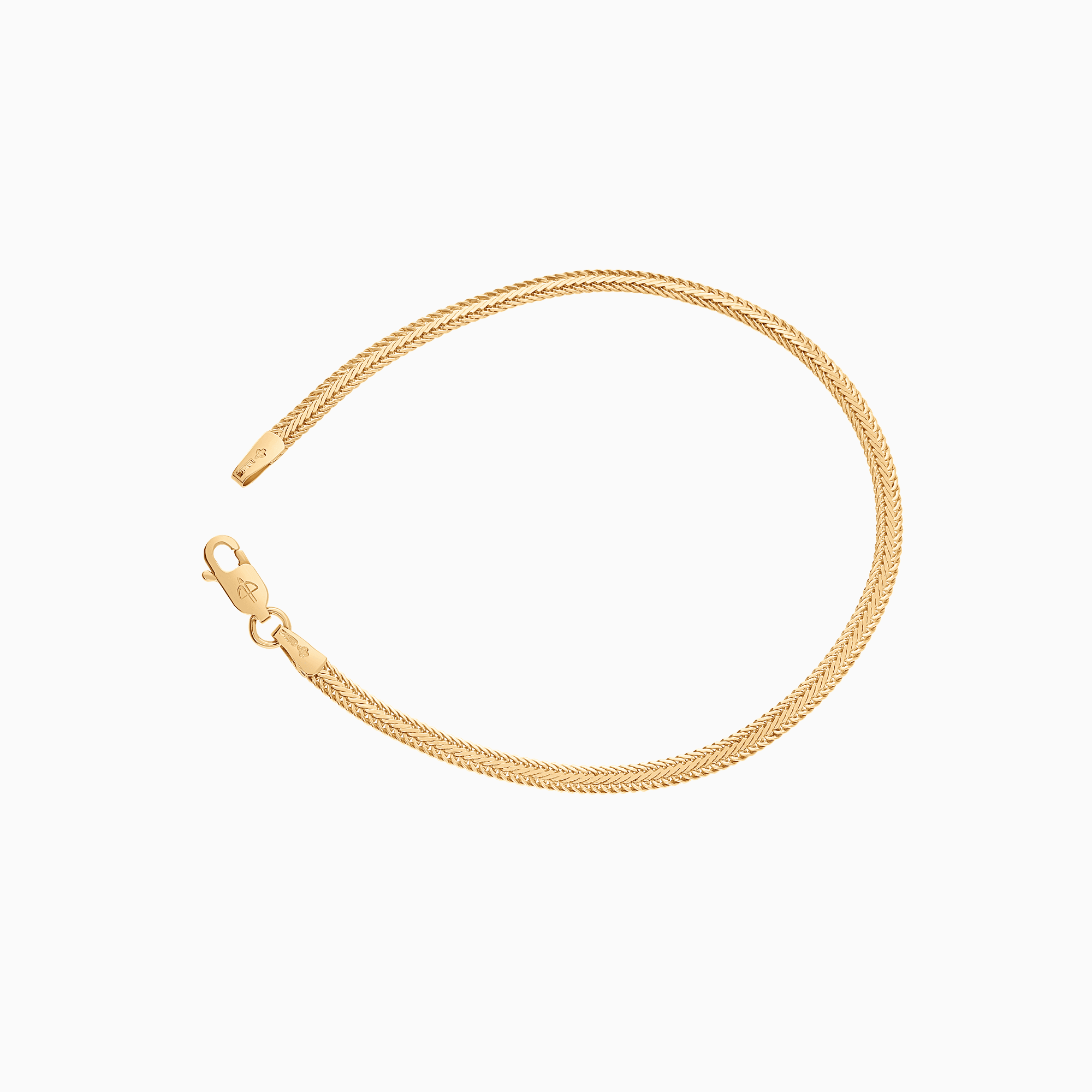 Fox tail bracelet 3.68g 18K gold