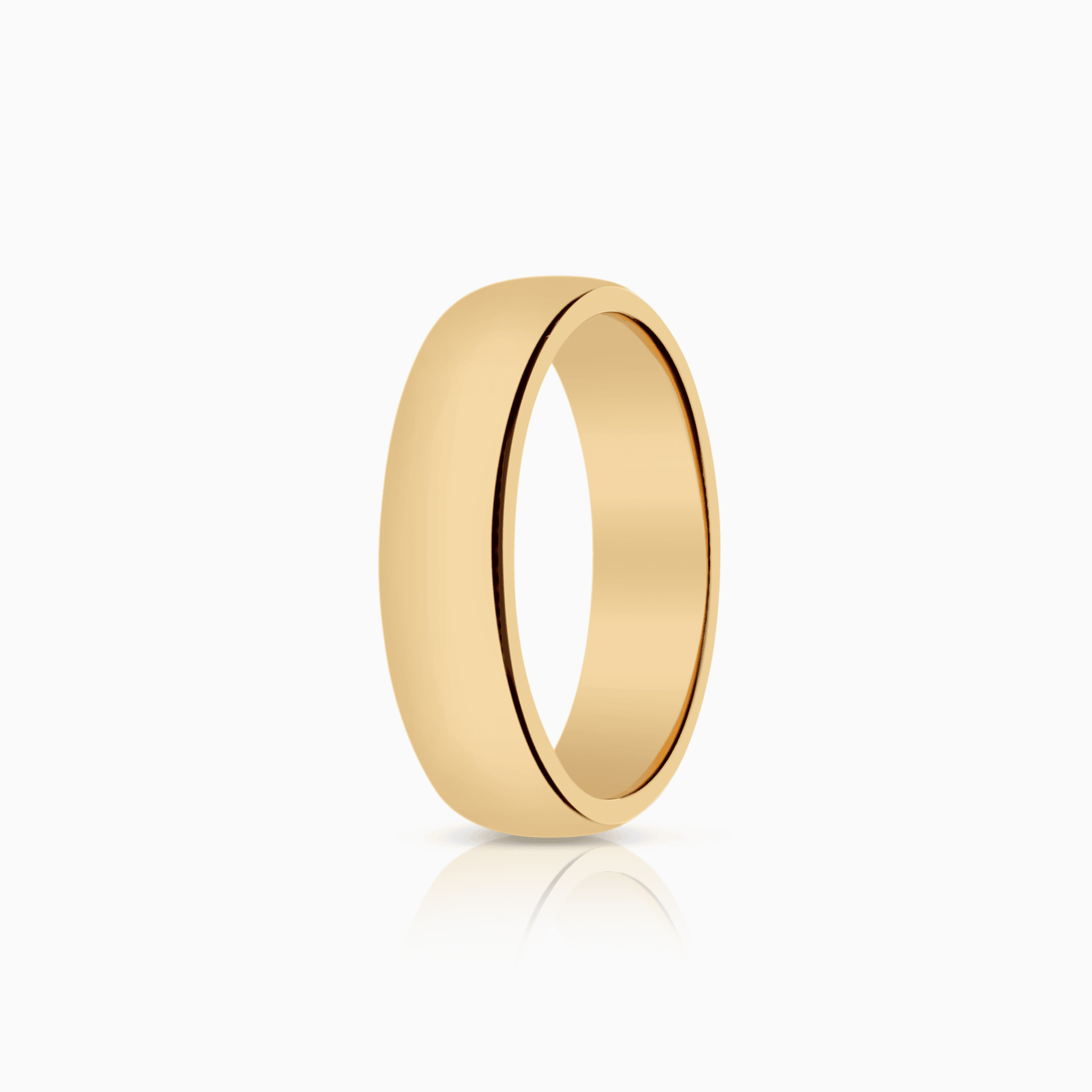 Schalins plain ring 5.49g 18K gold