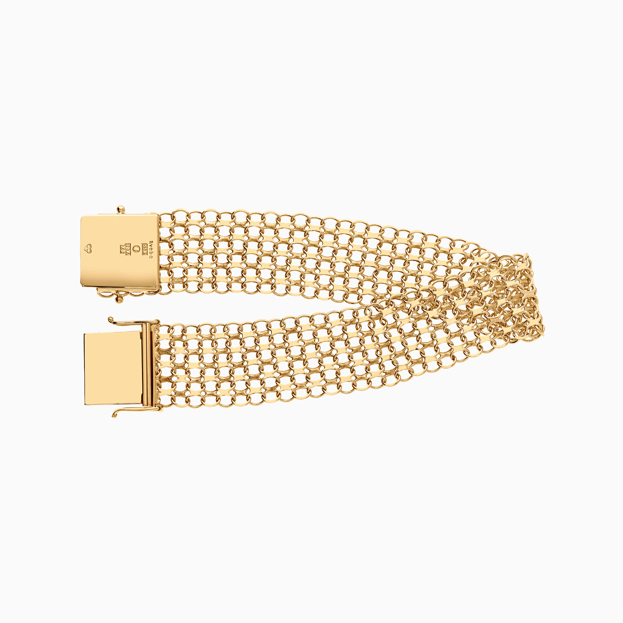 X-link bracelet 19.71g 18K gold