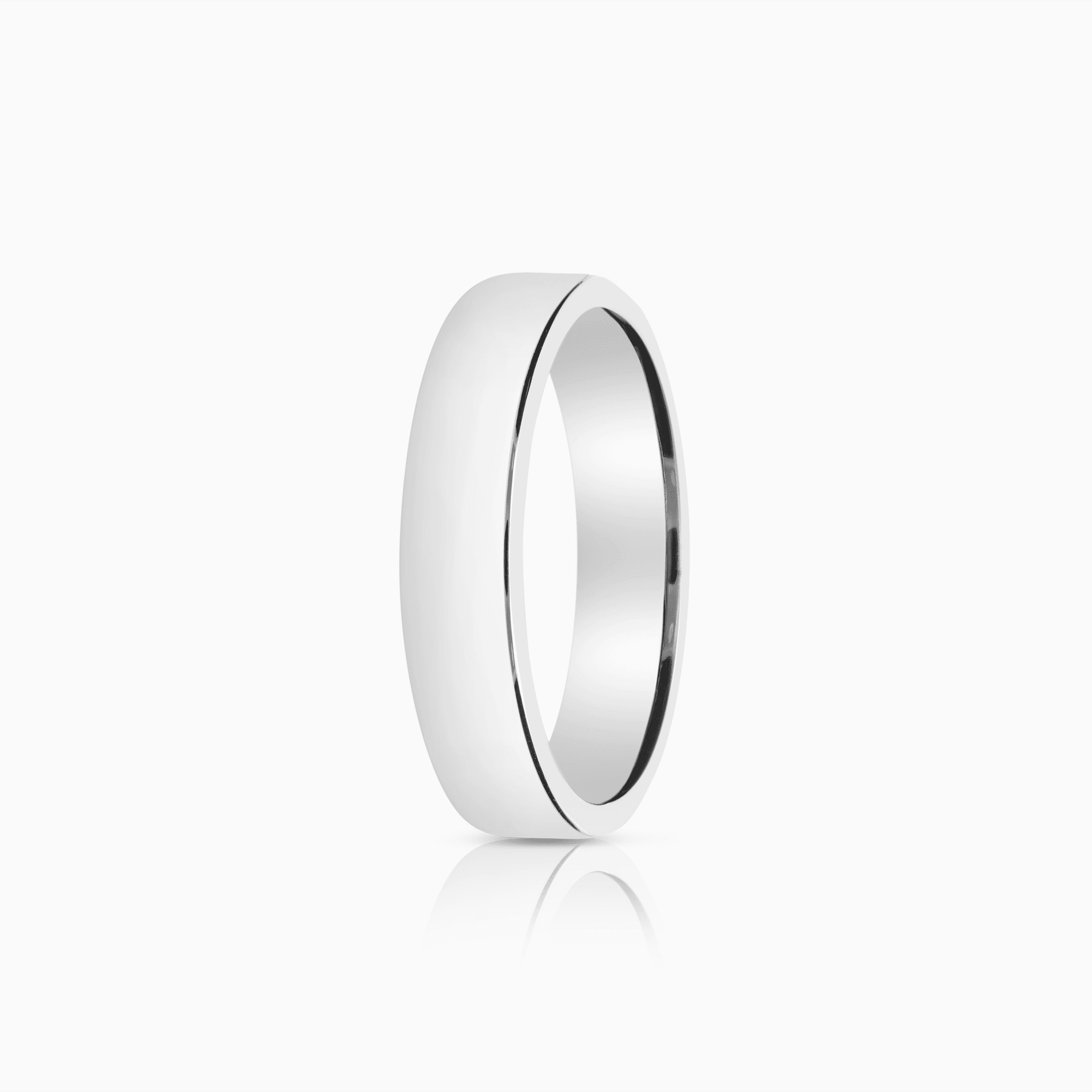 Schalins slät ring 9,22g 18K vitguld