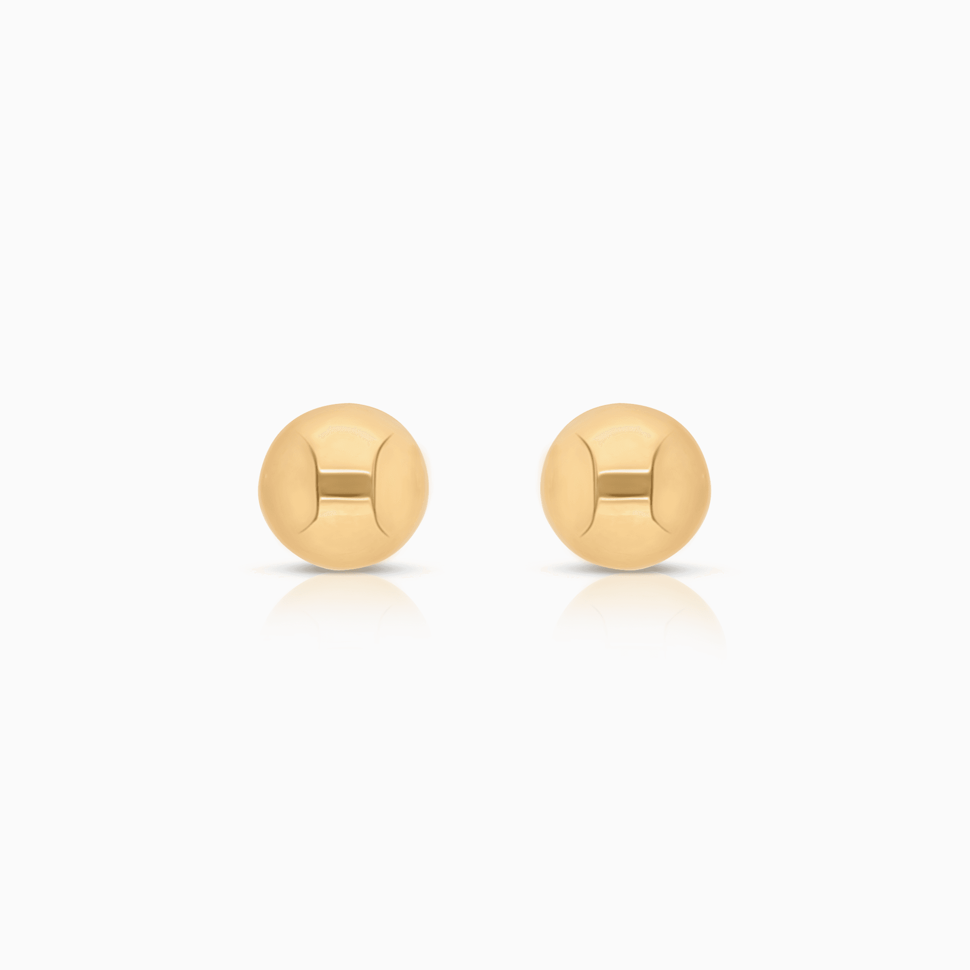 Gold stud earrings 0.78g 18K gold