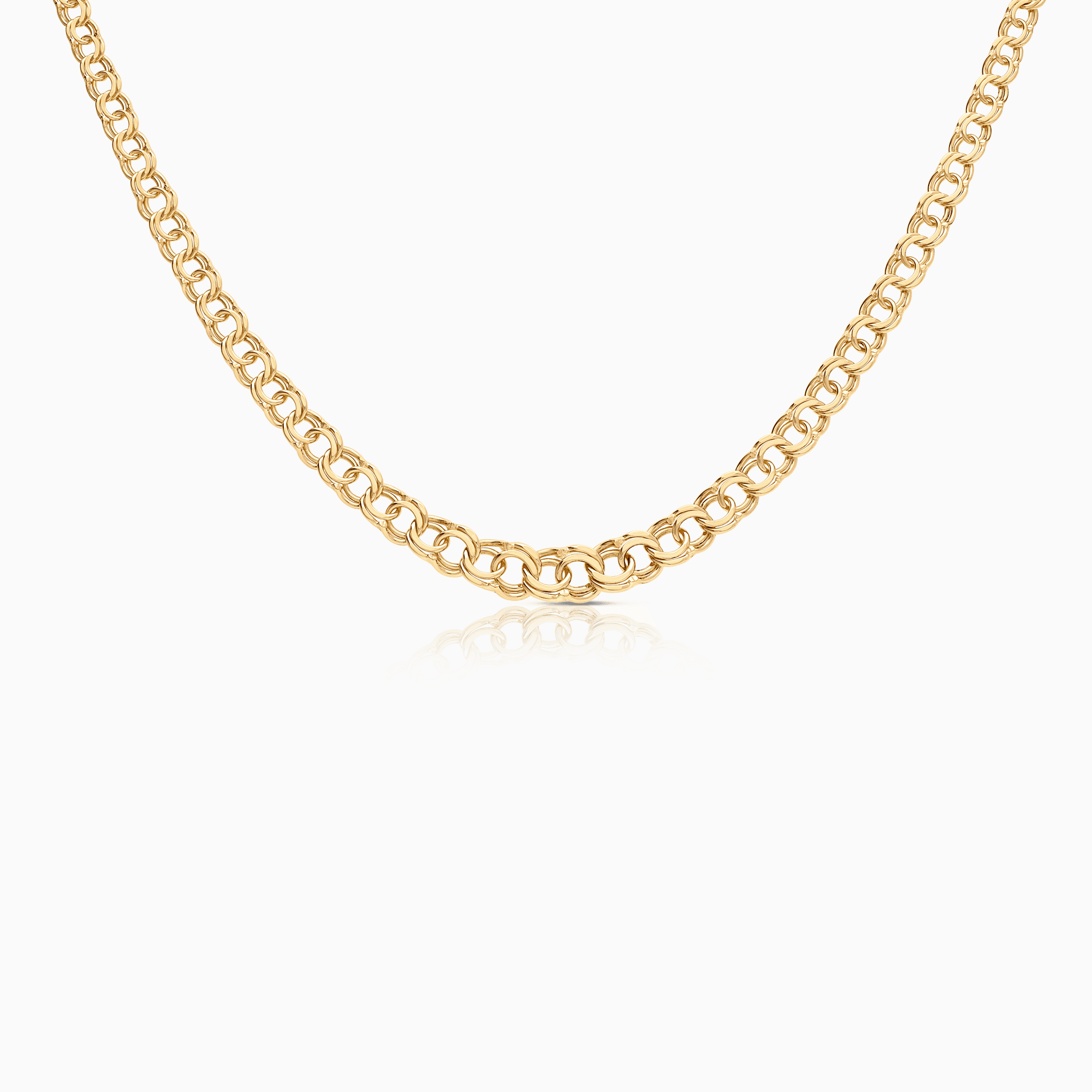 Bismarck necklace 17.98g 18K gold