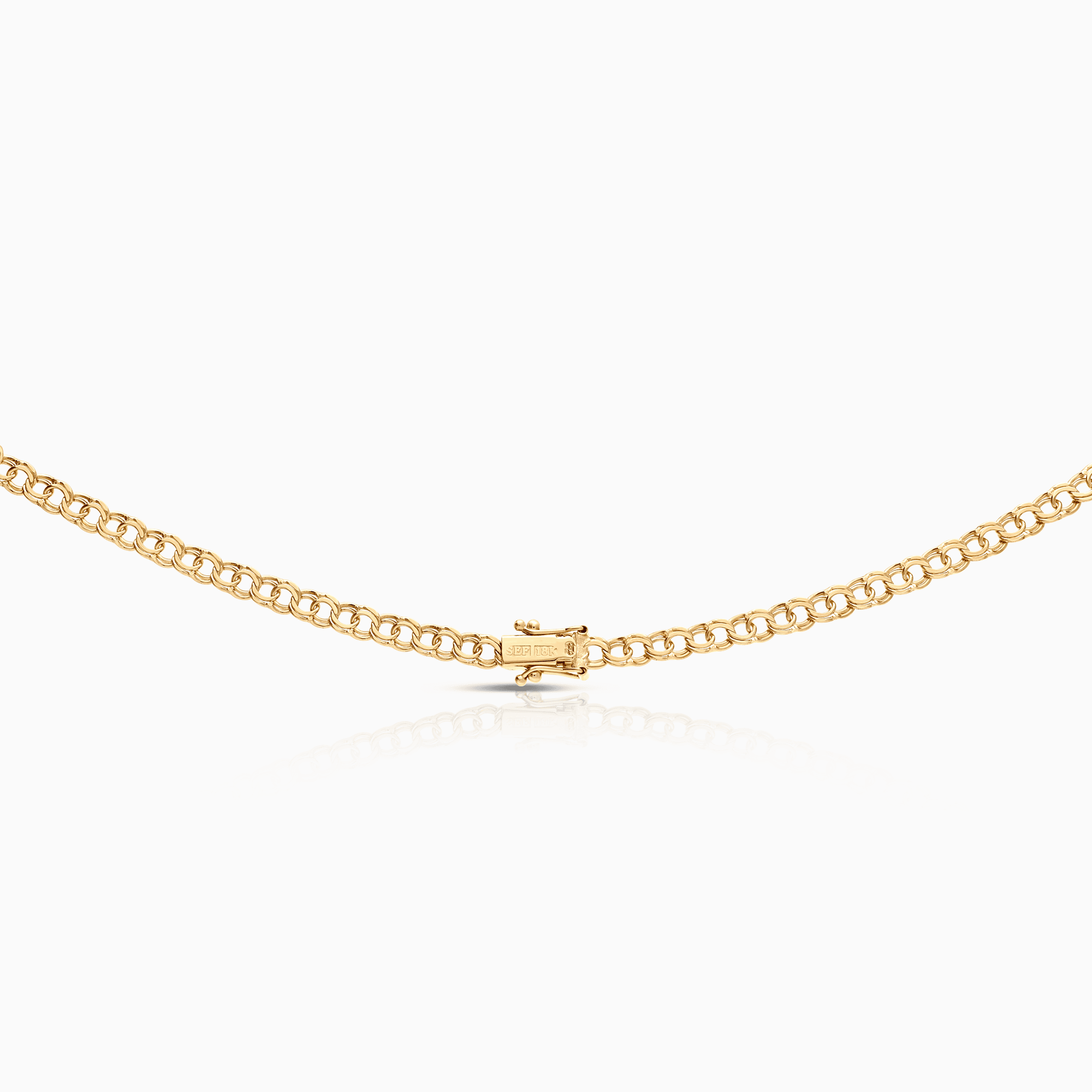 Bismarck necklace 17.98g 18K gold