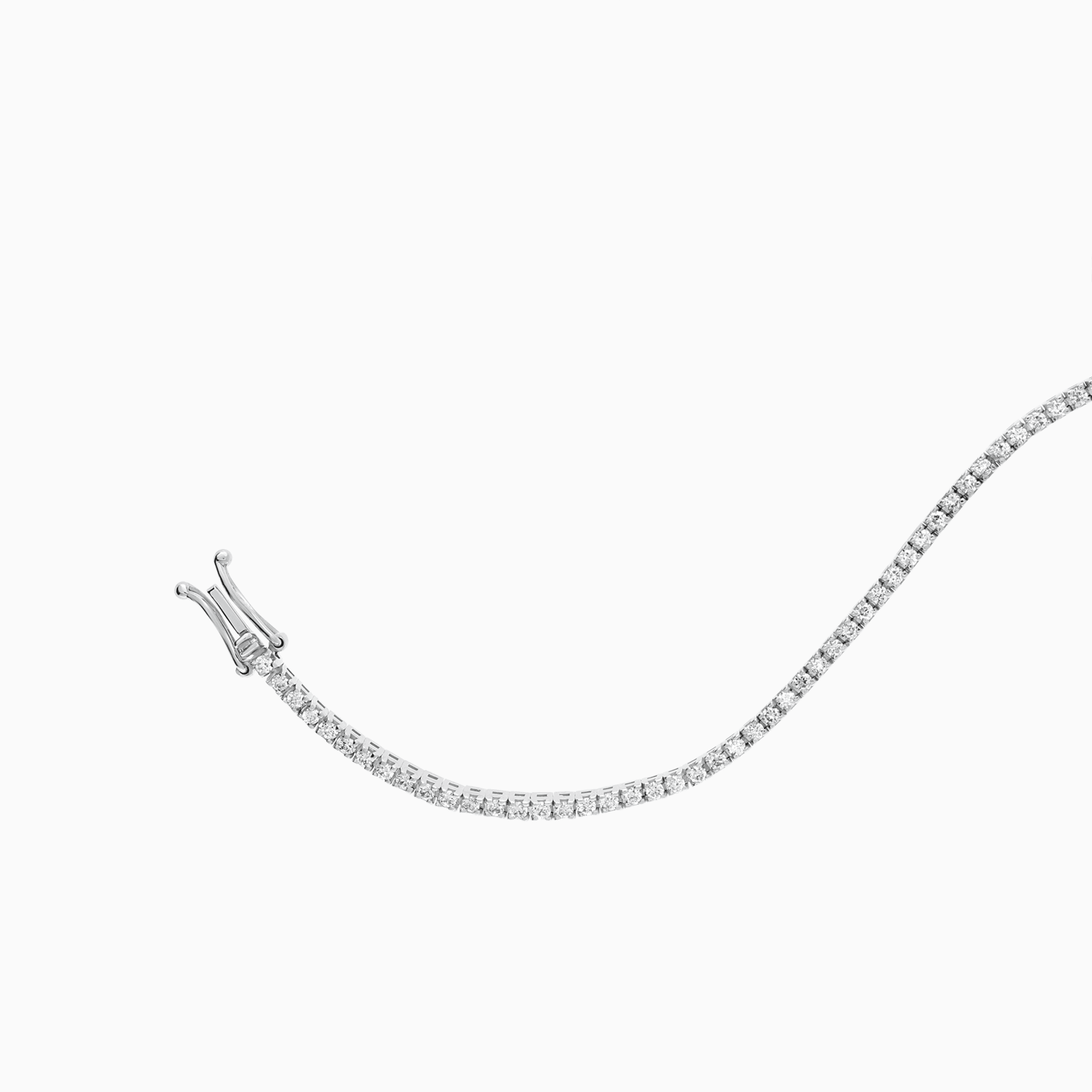 Tennisarmband 0,98ct 18K vitguld