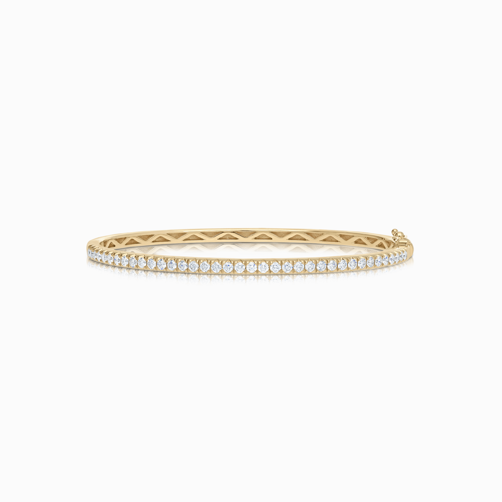 Bangle with Diamonds 1.11ct 18K Gold