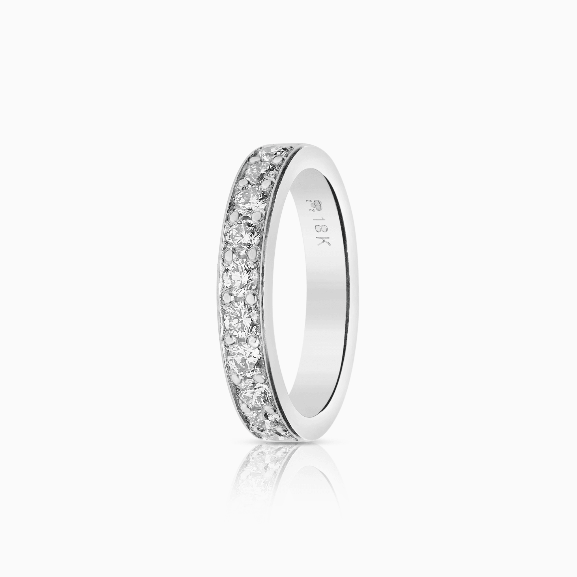 Eternity Ring 0.60ct 18K white gold