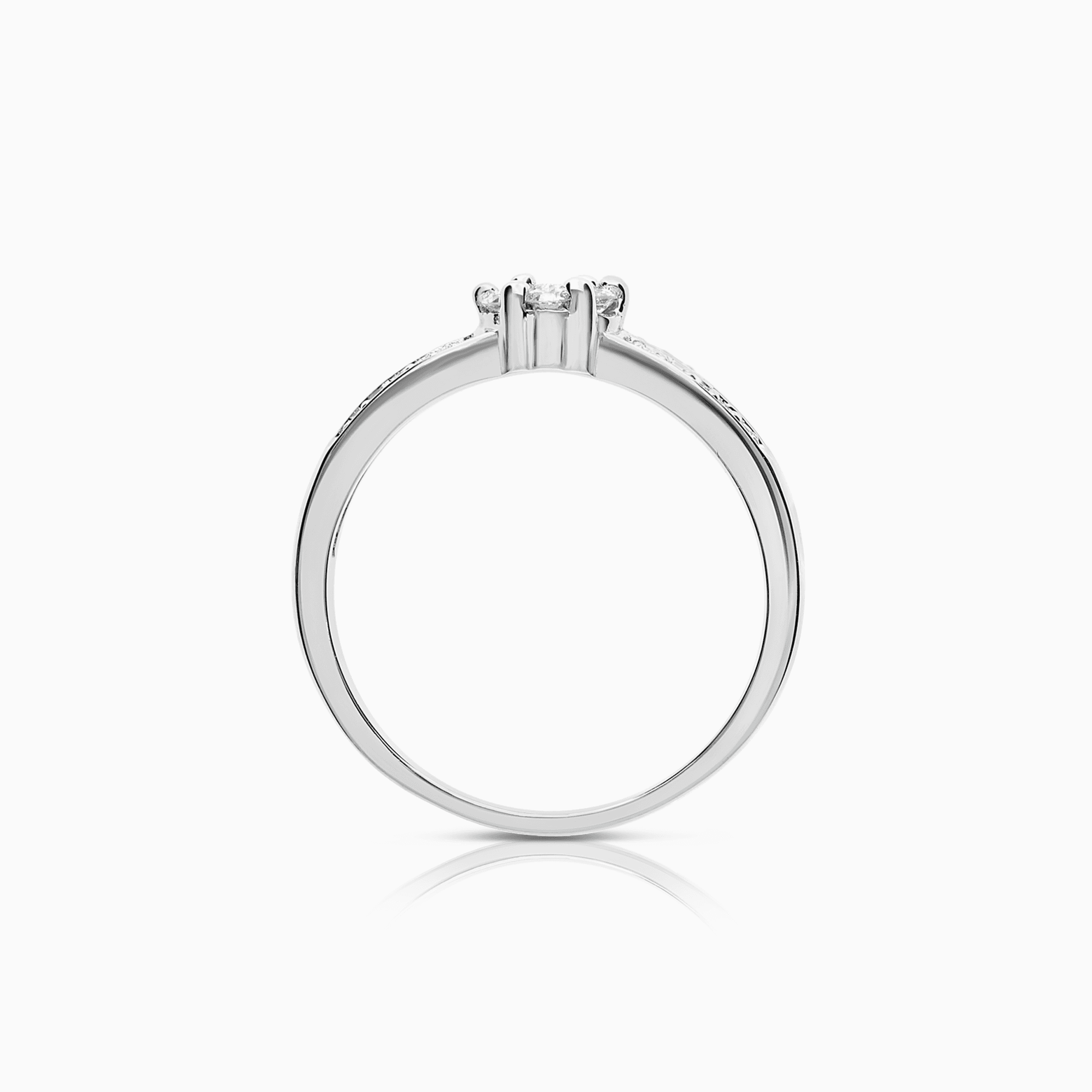 Diamond Ring 0.25ct 18K White Gold