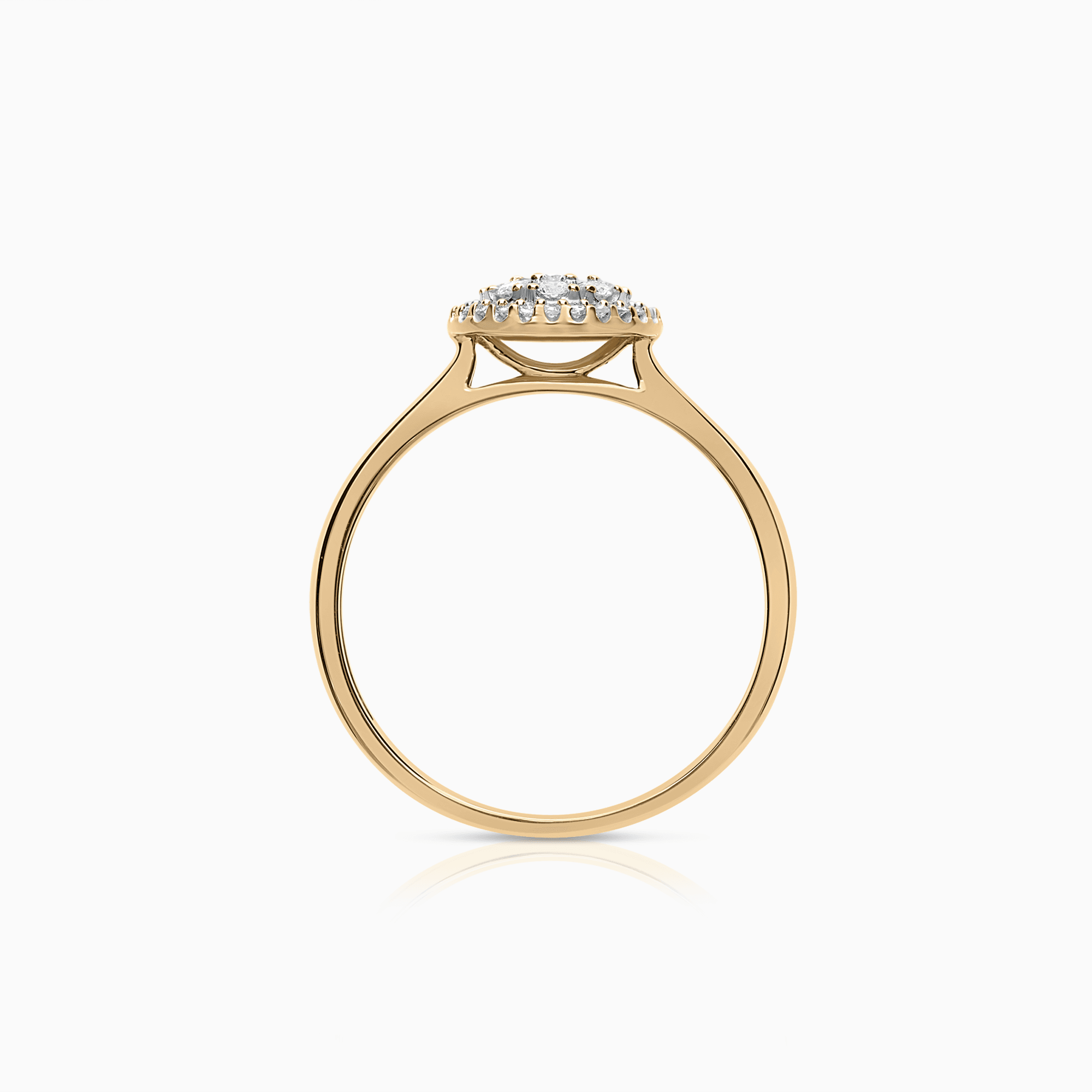 Diamond ring 0.24ct 18K gold