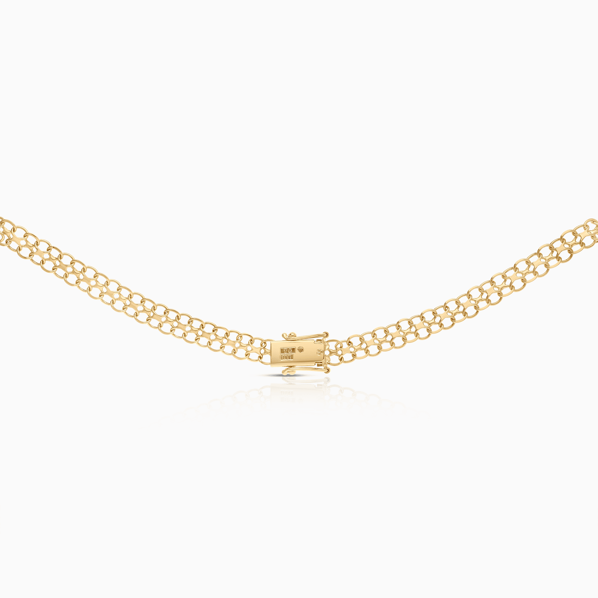 X-link necklace 18.14g 18K gold
