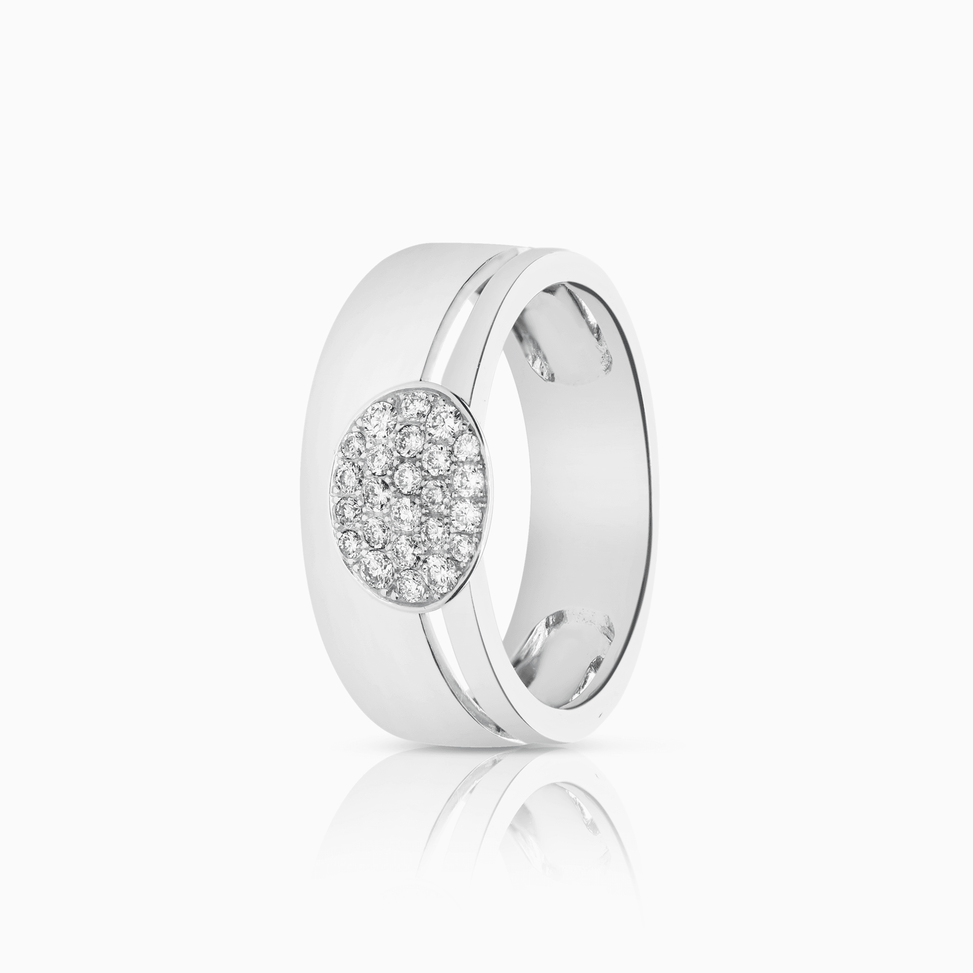 Diamantring 0,25ct 18K vitguld
