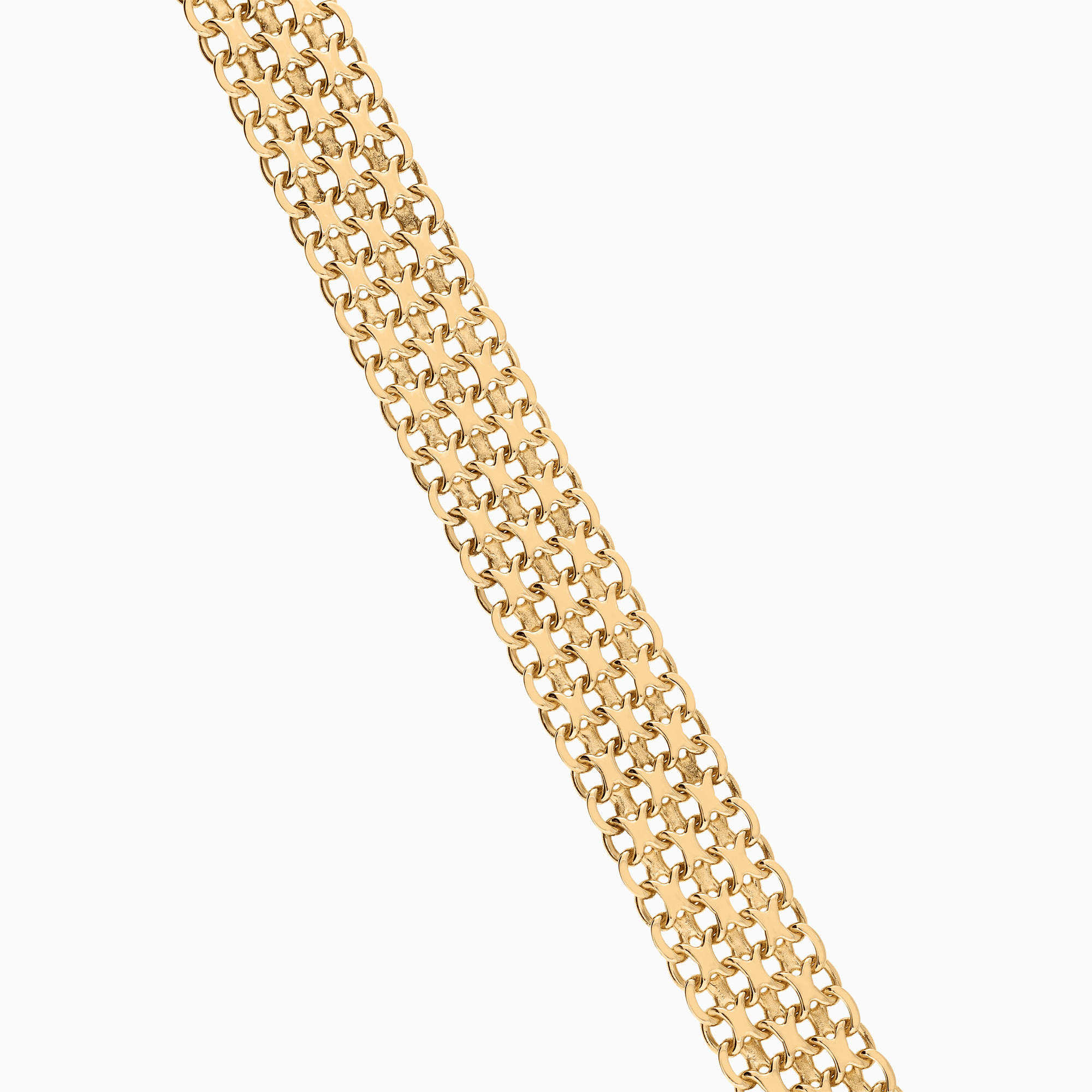 X-länk armband 24,99g 18K guld
