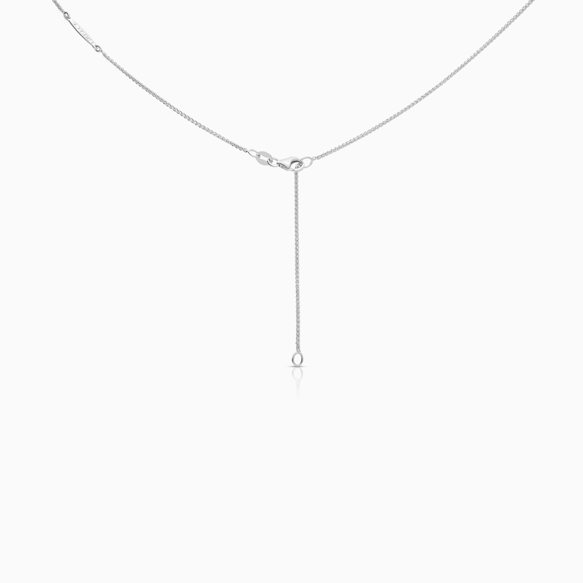 Halsband med diamanthänge 0,69ct 18K vitguld