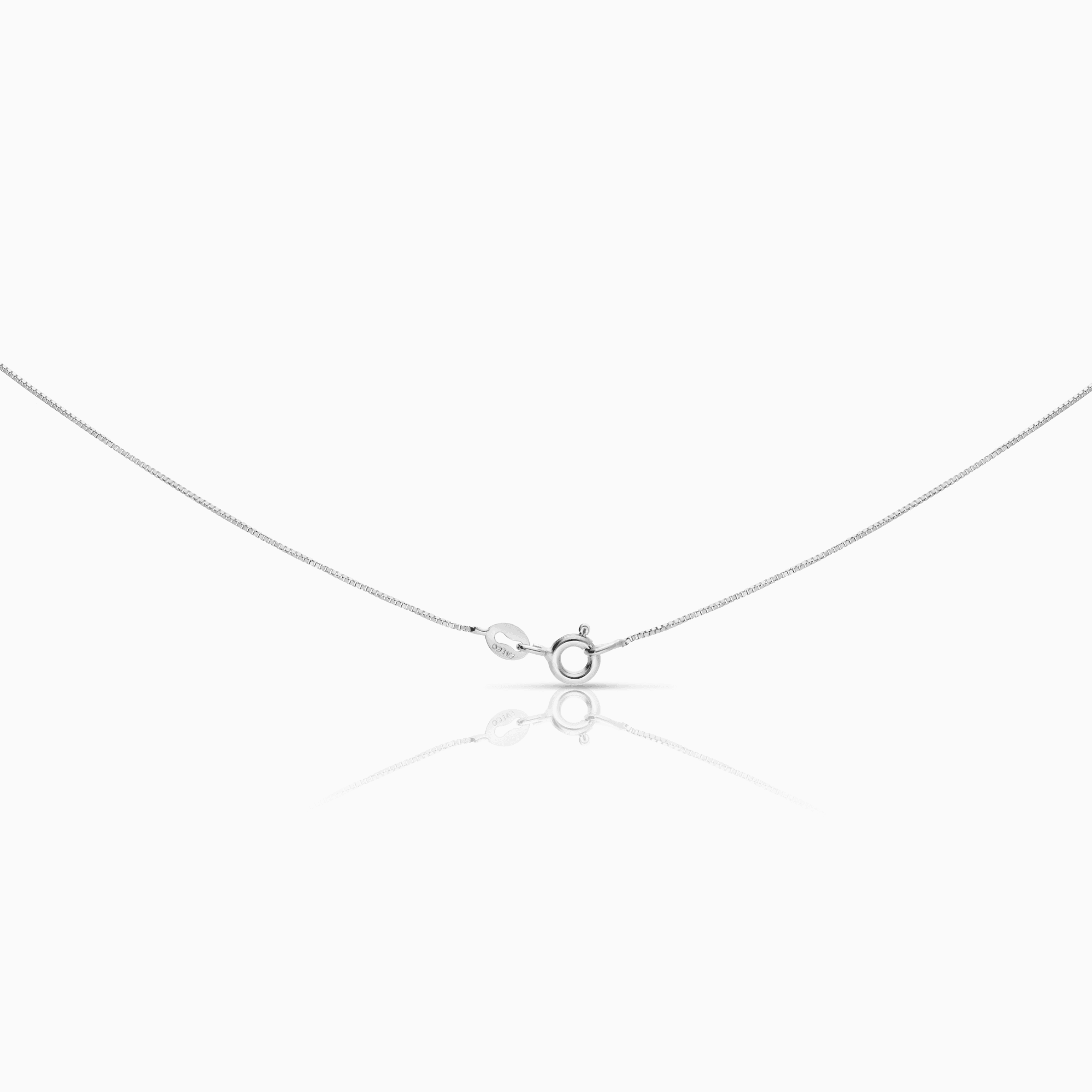 Halsband med diamanthänge 0,25ct 18K vitguld
