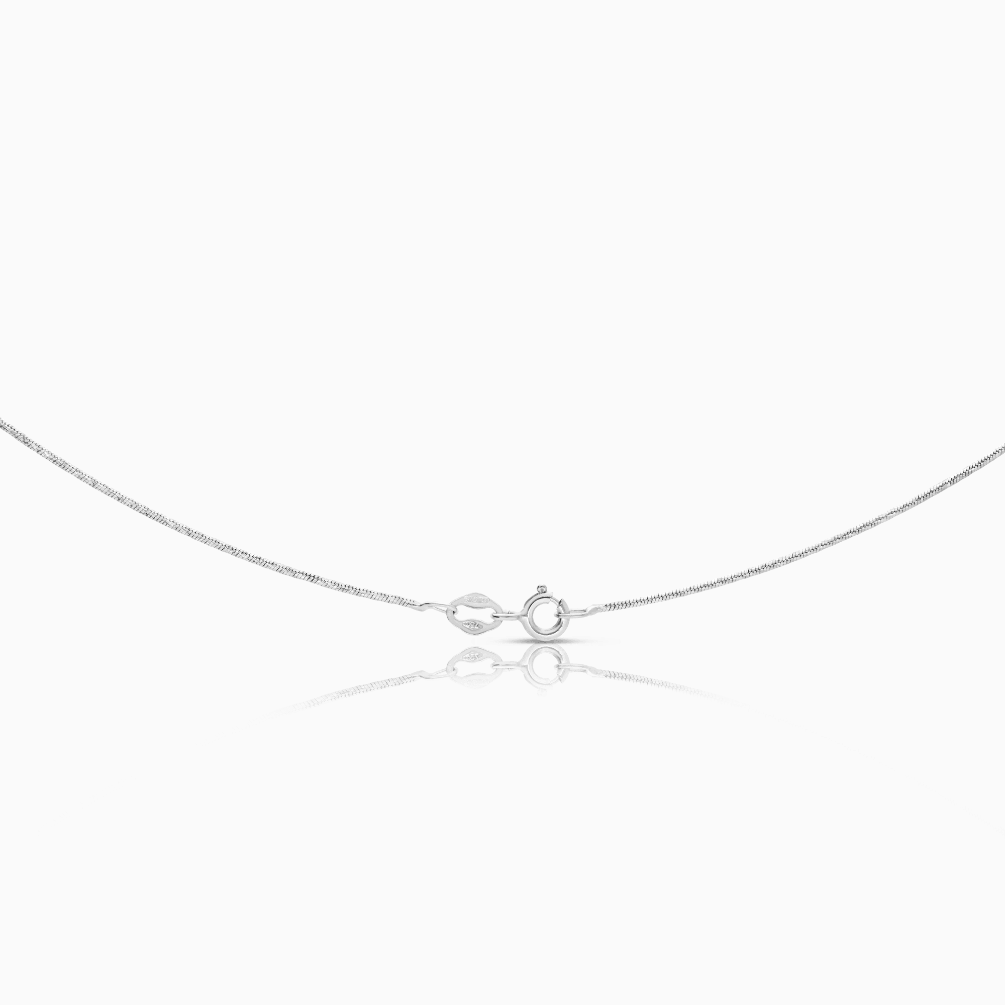 Halsband med diamanthänge 0,33ct 18K vitguld