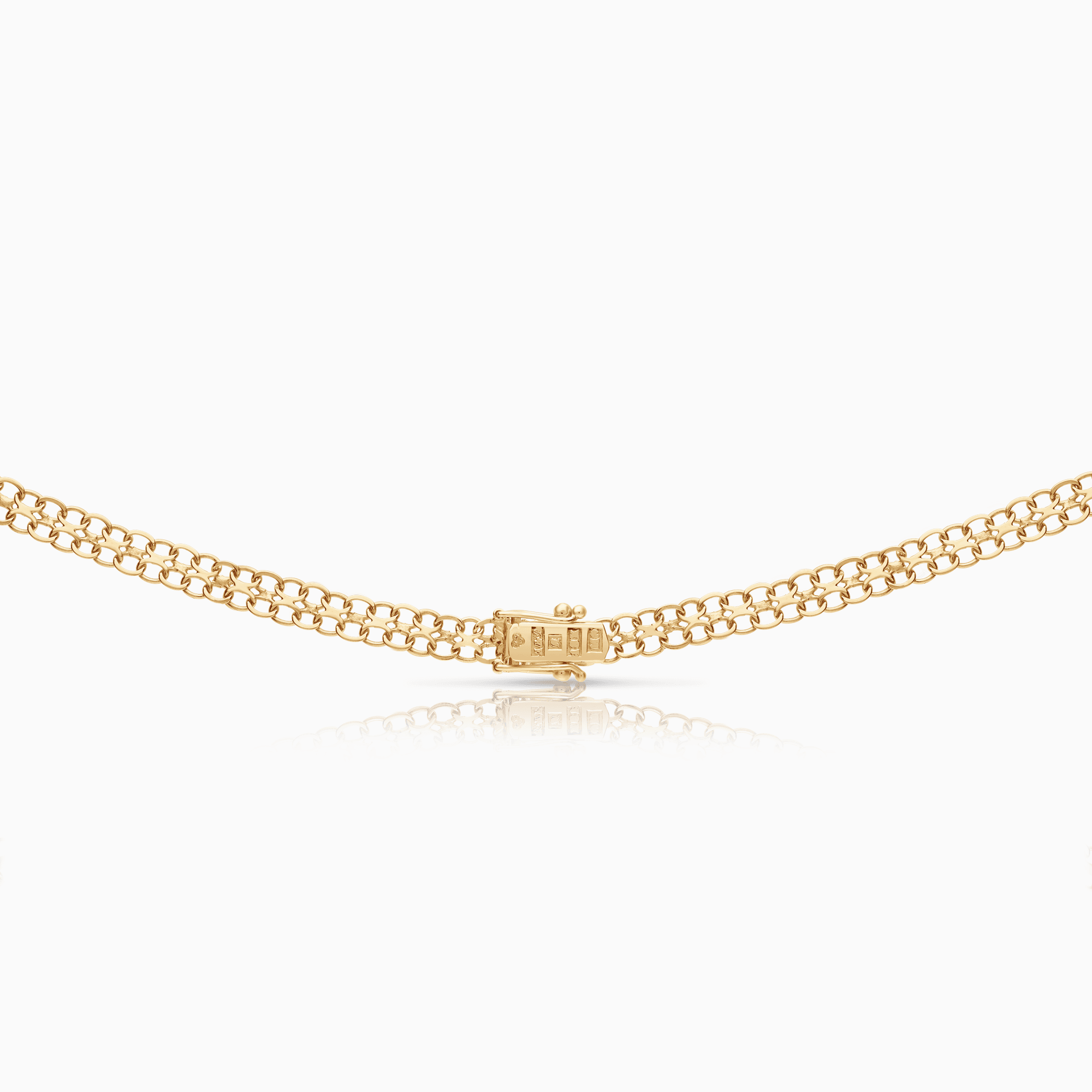 X-link necklace 12.02g 18K gold