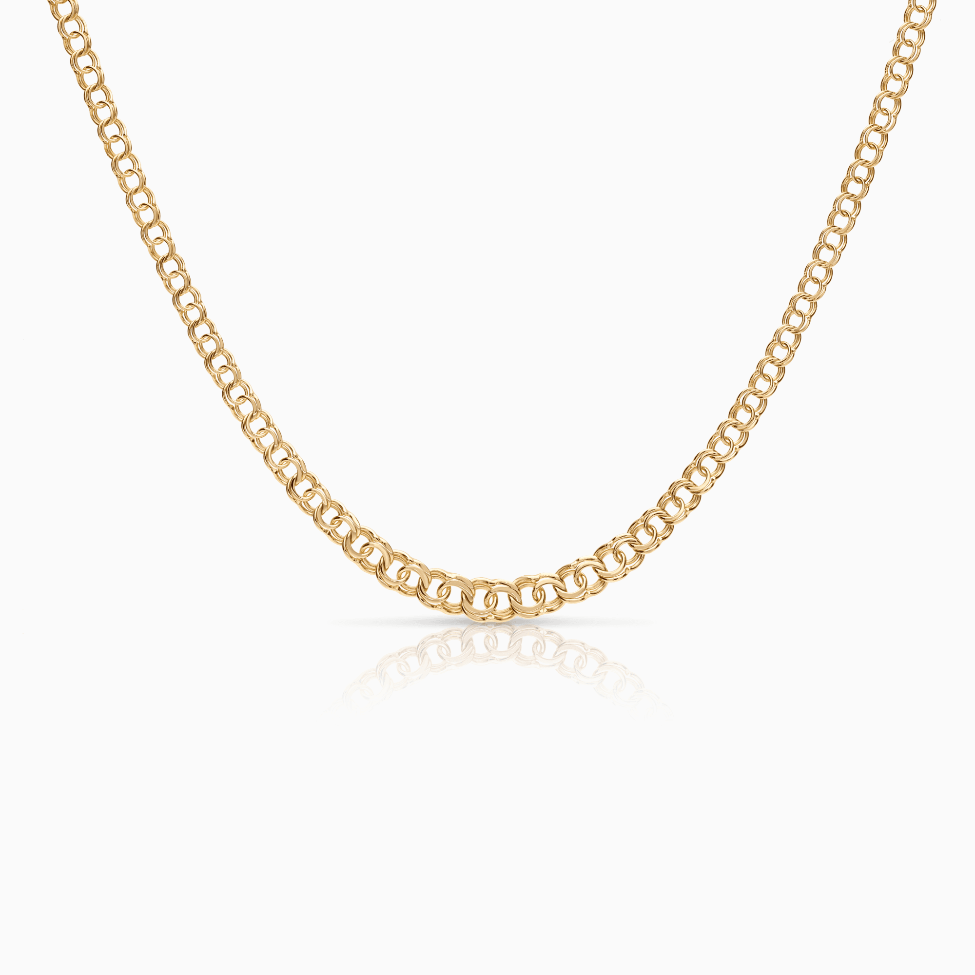 Bismarck necklace 6.98g 18K gold