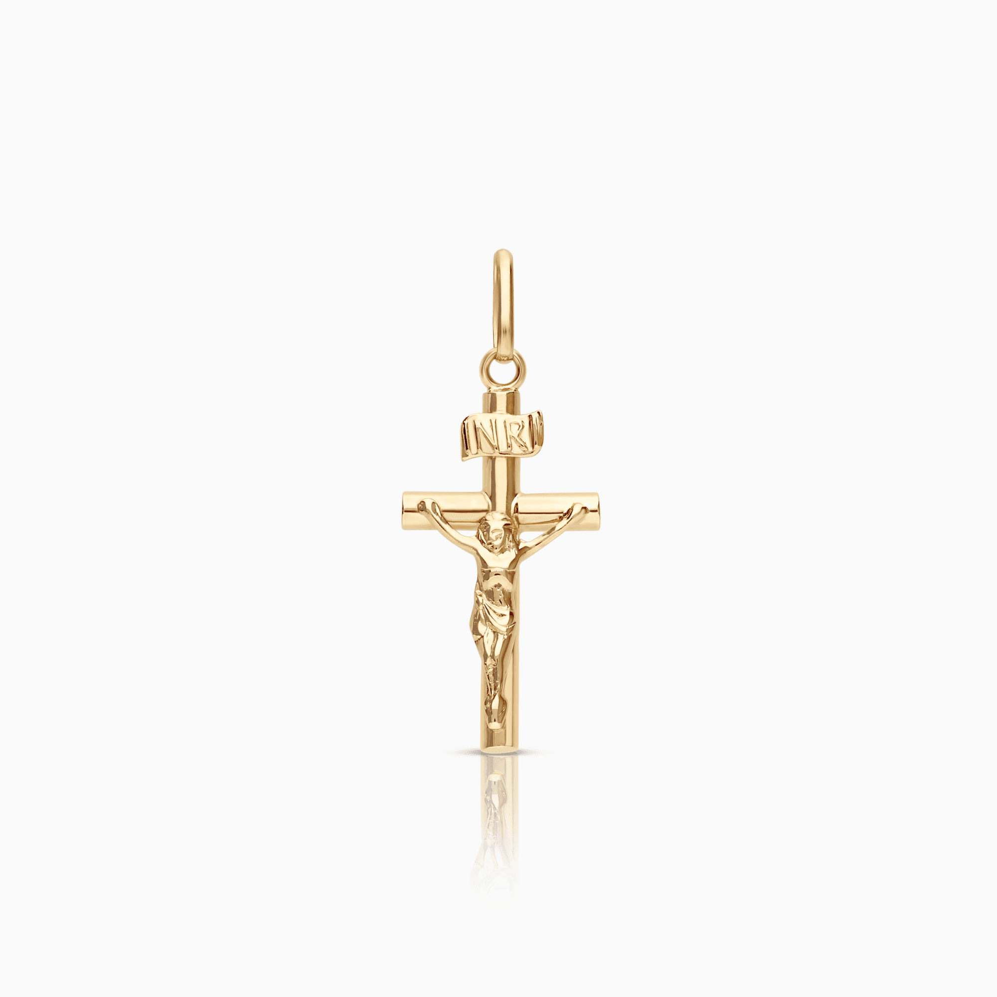 Cross pendant 0.64g 18K gold