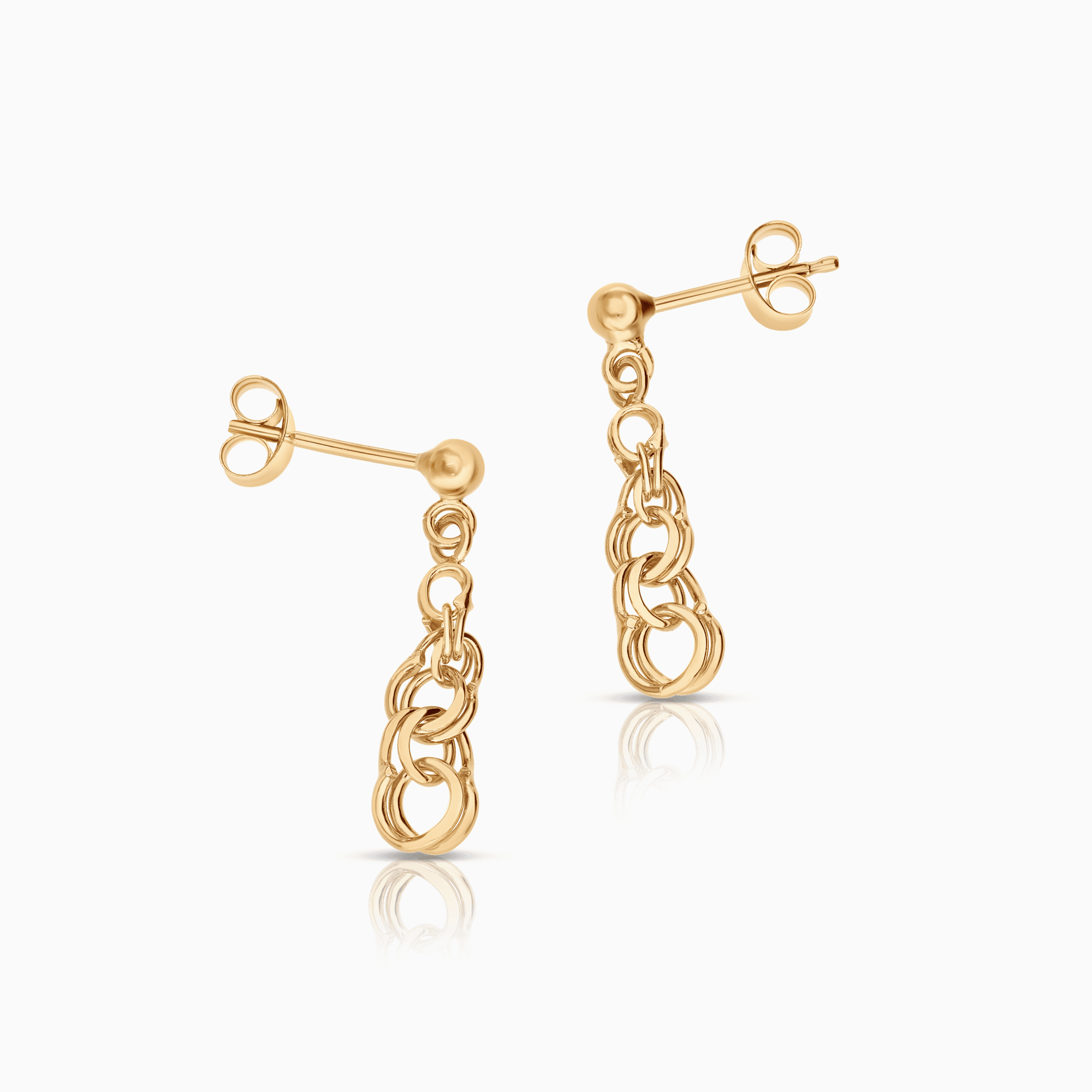 Bismarck Earrings 1.54g 18K Gold