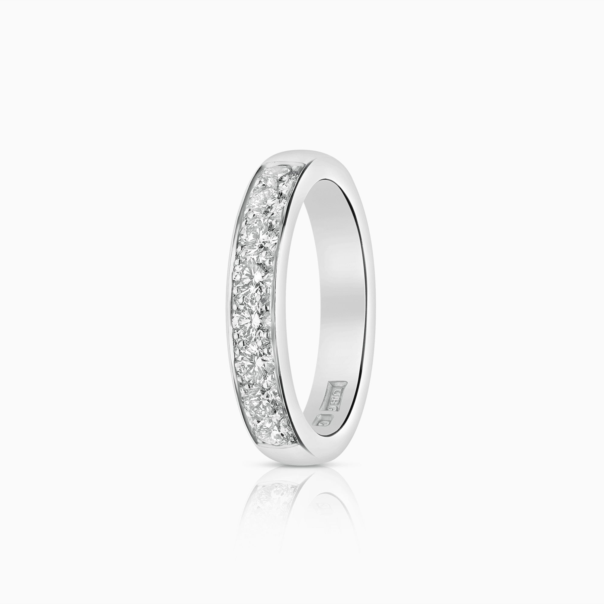 Eternity Ring 0.56ct 18K white gold