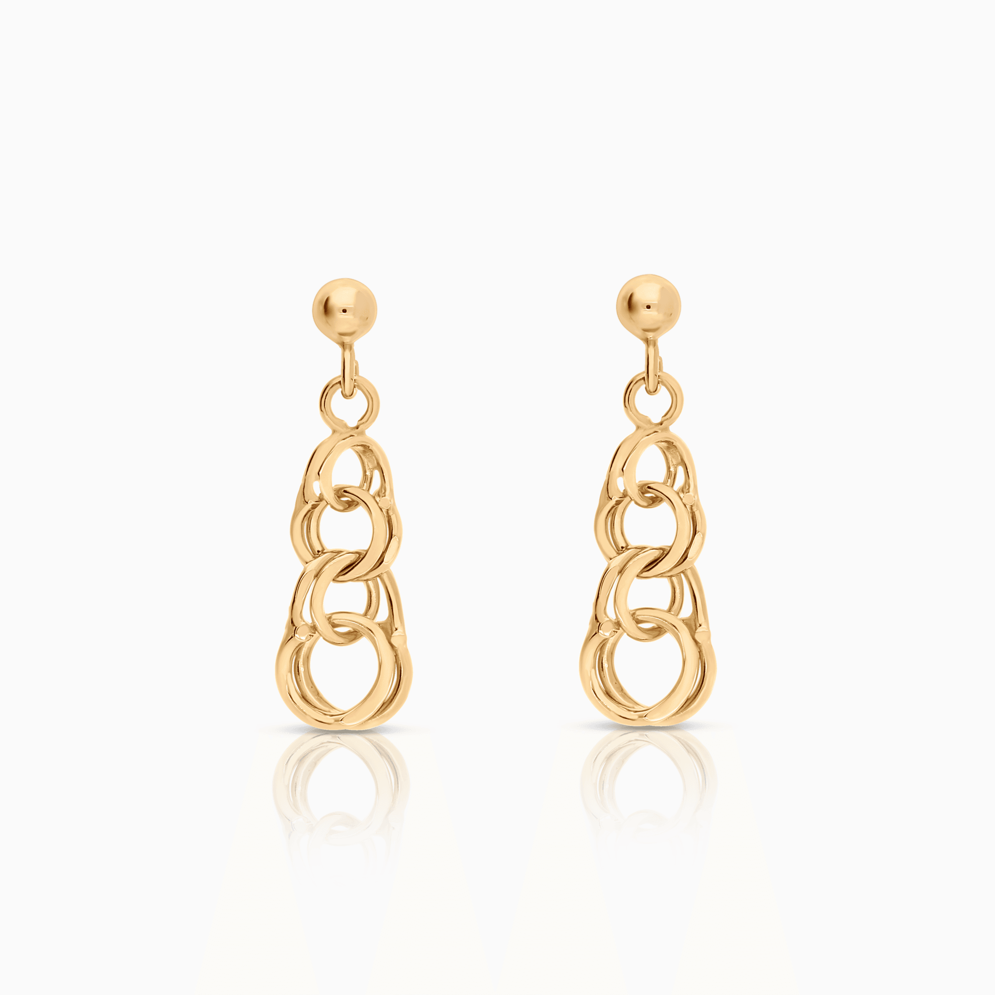 Bismarck earrings 2.00g 18K gold