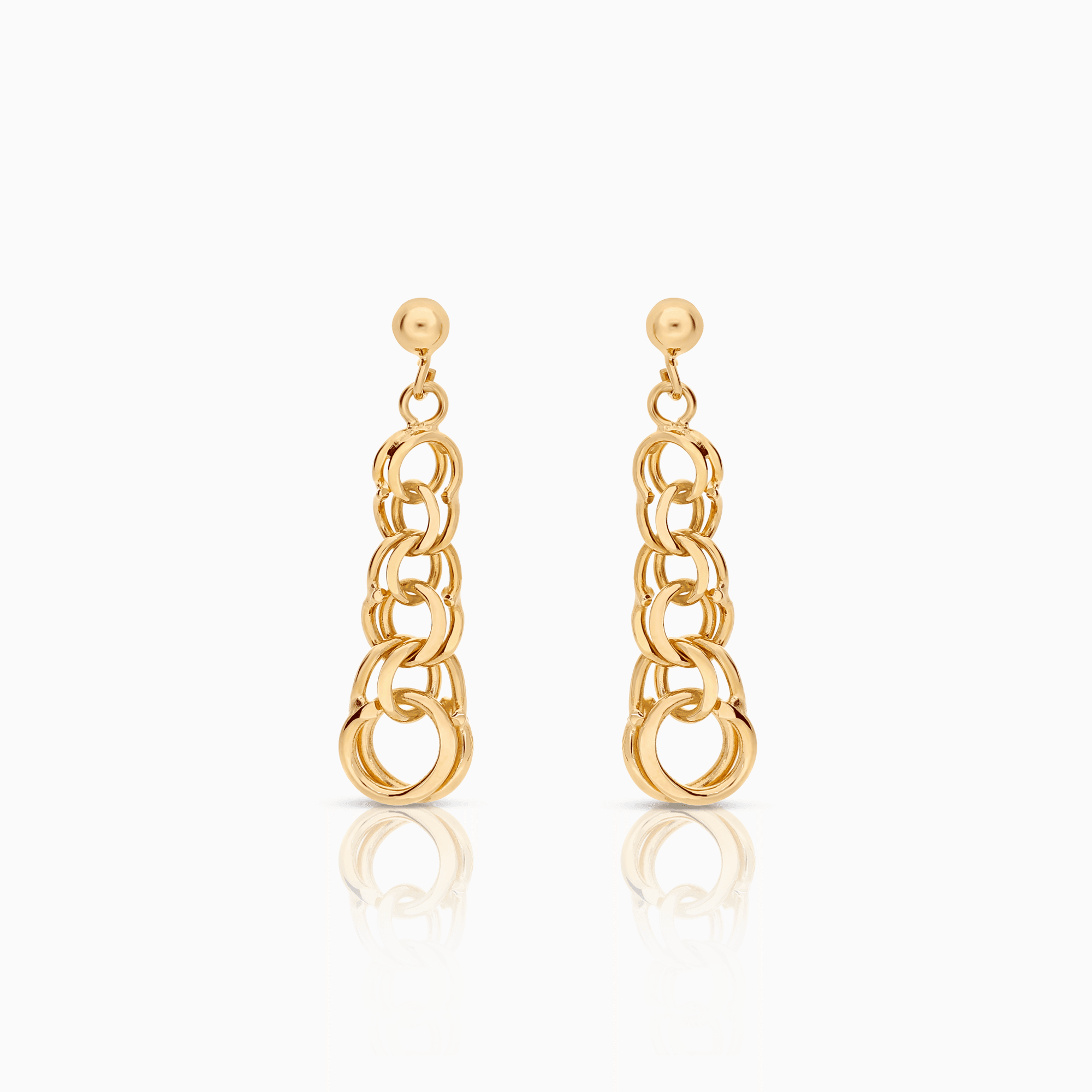 Bismarck earrings 2.66g 18K gold