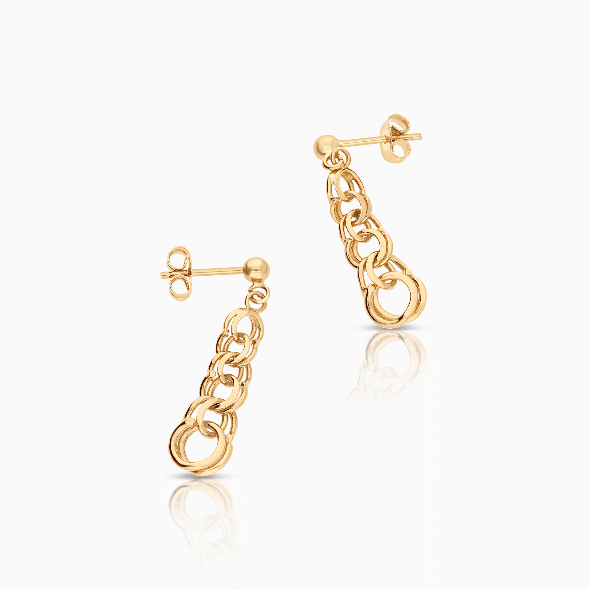 Bismarck earrings 2.66g 18K gold