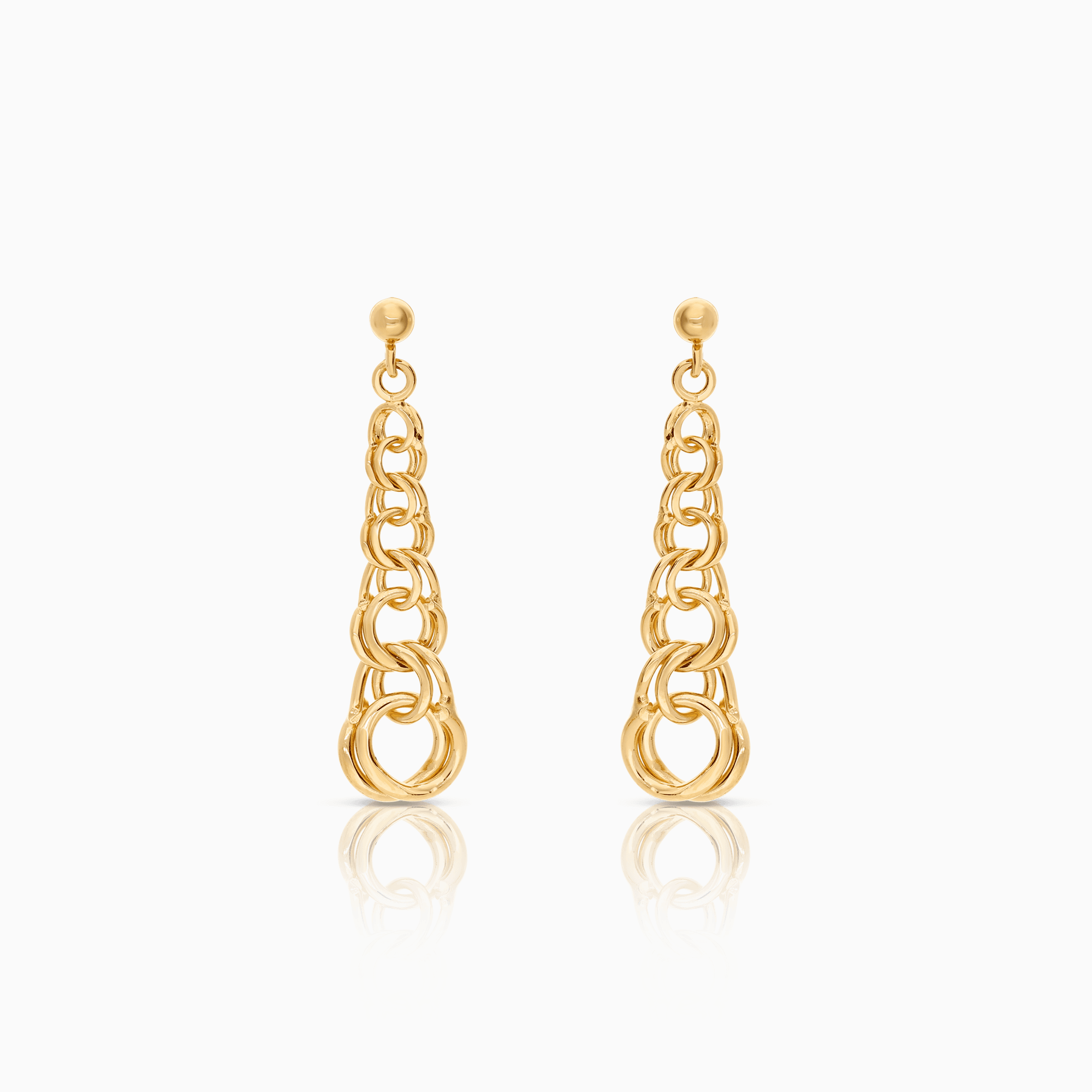 Bismarck earrings 3.86g 18K gold