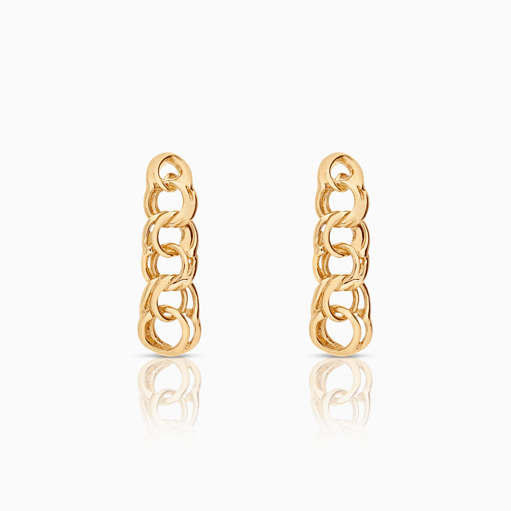 Bismarck earrings 0.97g 18K gold