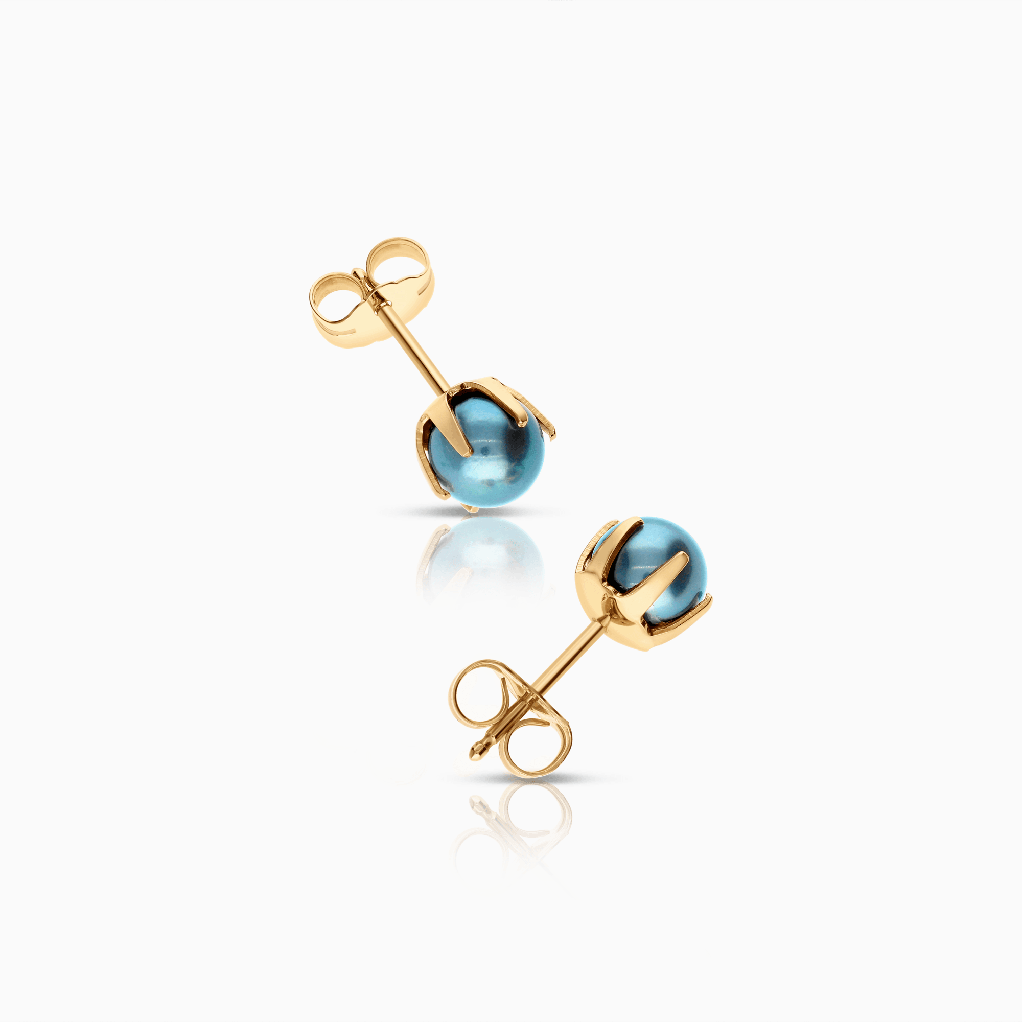 Pearl earrings 1.26g 18K gold
