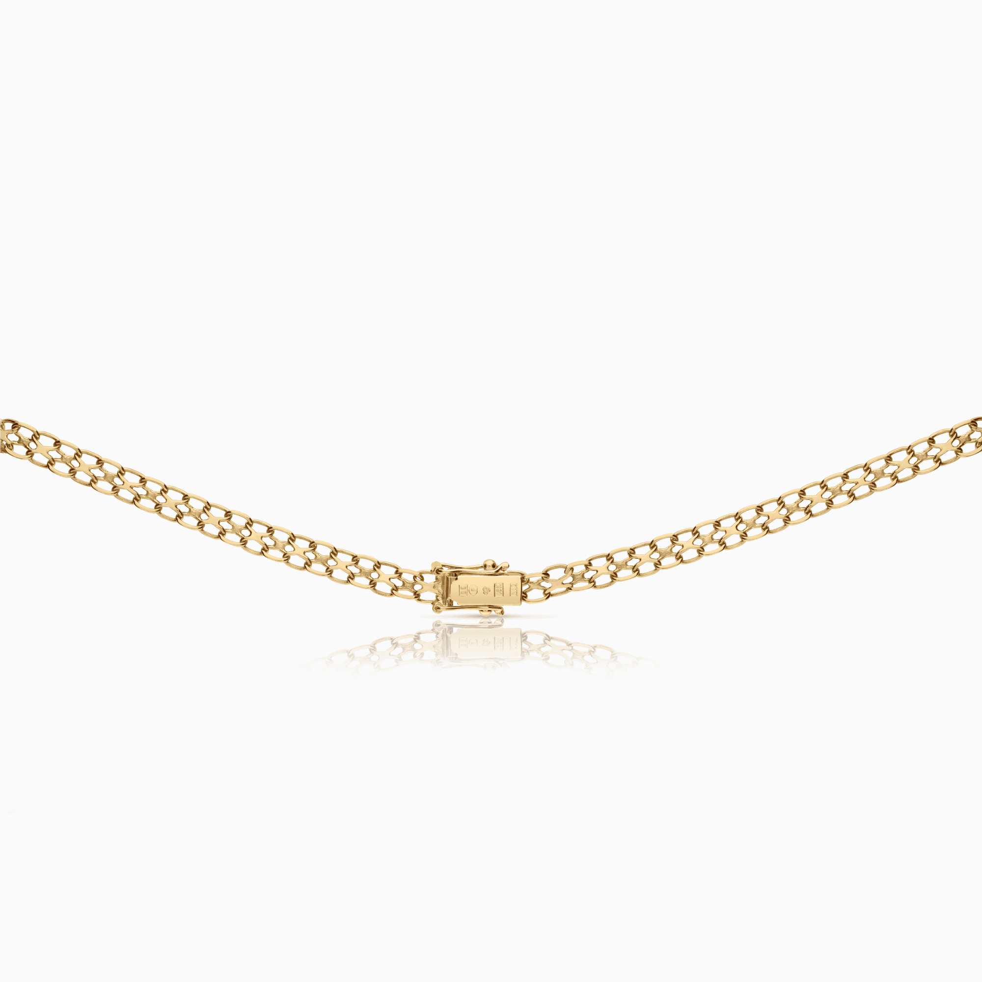 X-link necklace 15.02g 18K gold