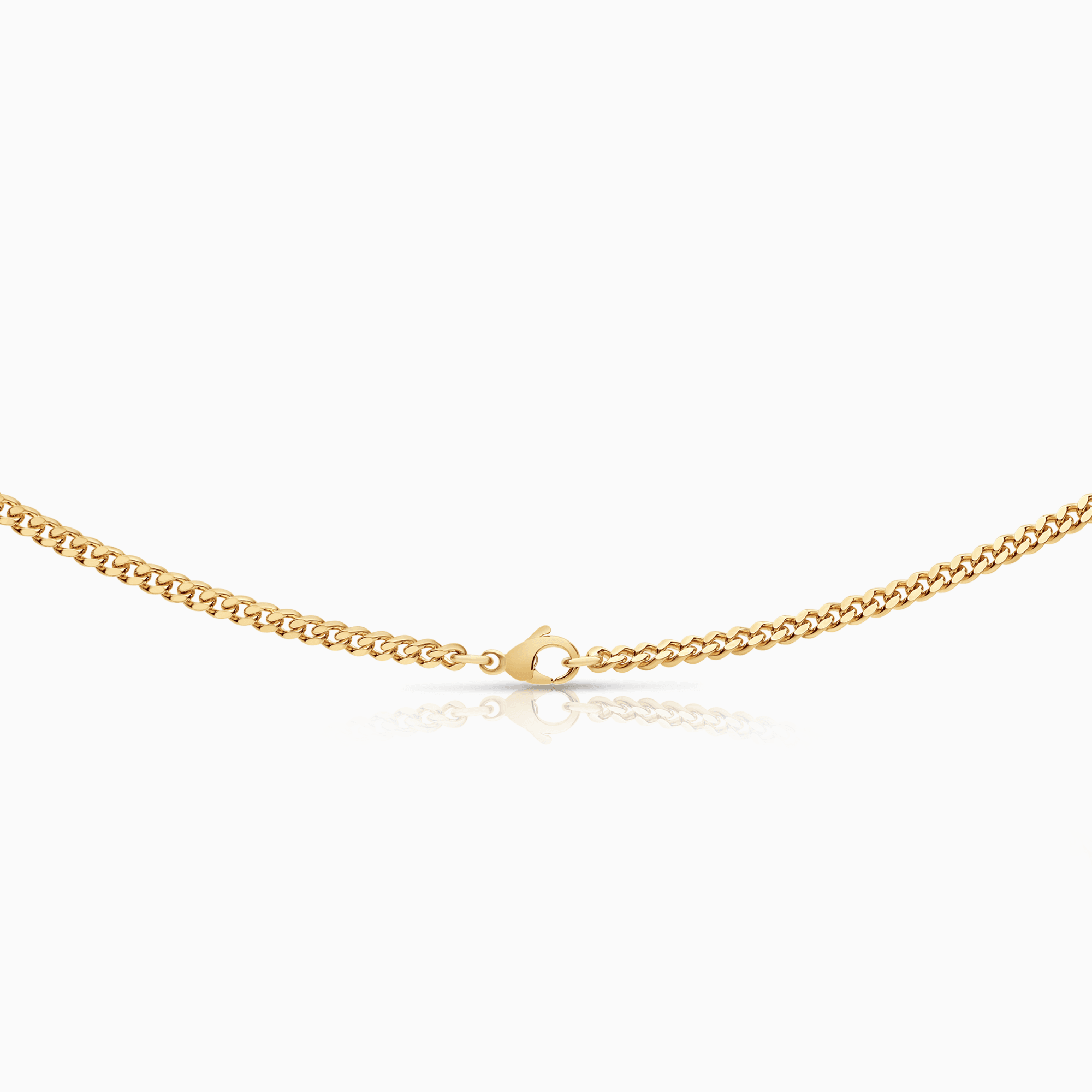 Curb link 21.19g 18K gold