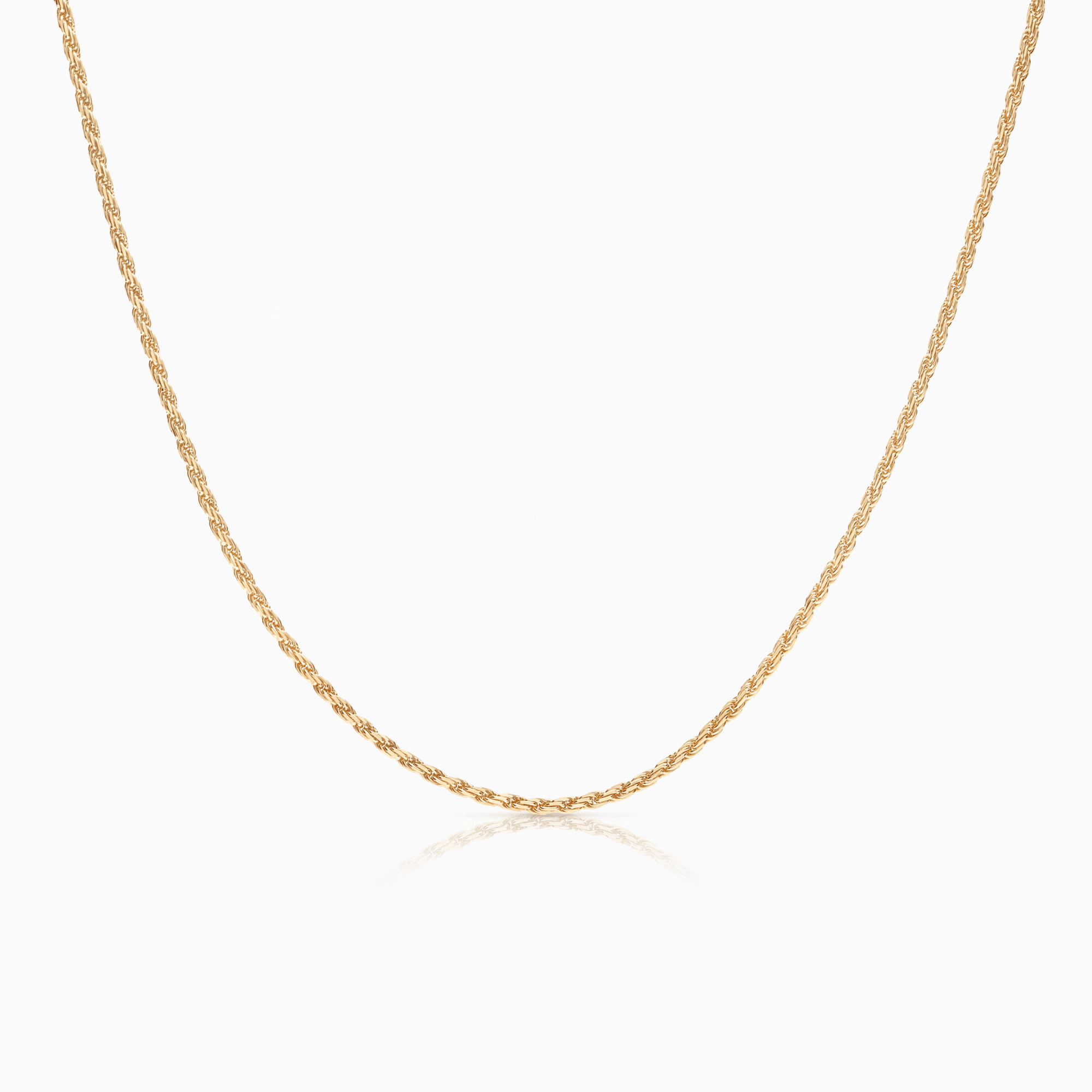 Rope chain 8.59g 18K gold