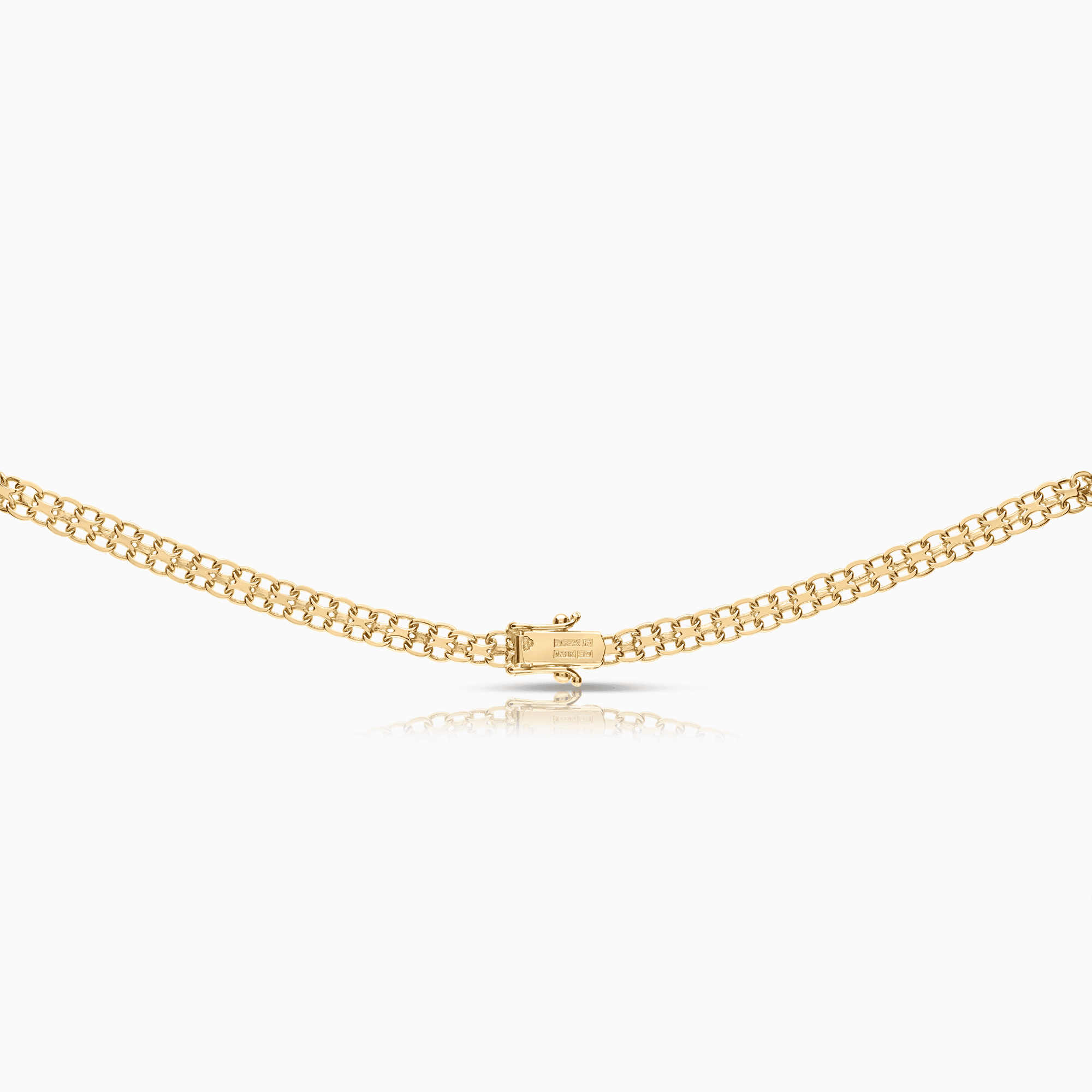 X-link necklace 17.26g 18K gold